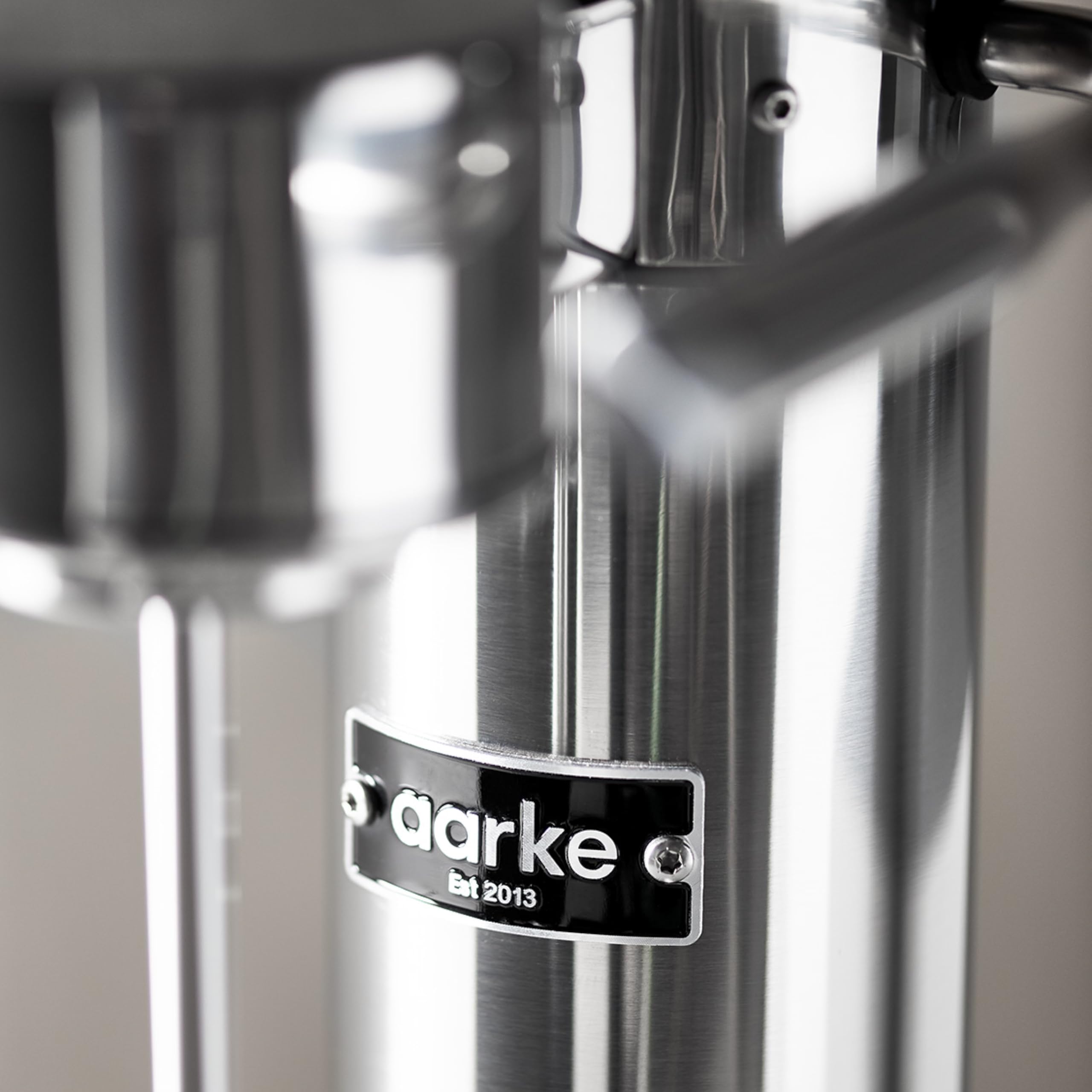 aarke - carbonator III Premium carbonator-Sparkling & Seltzer Water Maker-Soda Maker with PET Bottle (Stainless Steel)