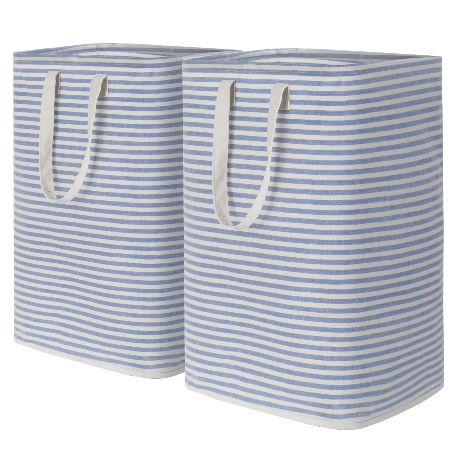 Lifewit 2 Pack Laundry Hamper Large Collapsible Laundry Baskets, Freestanding Waterproof Clothes Hamper With Easy Carry Handles