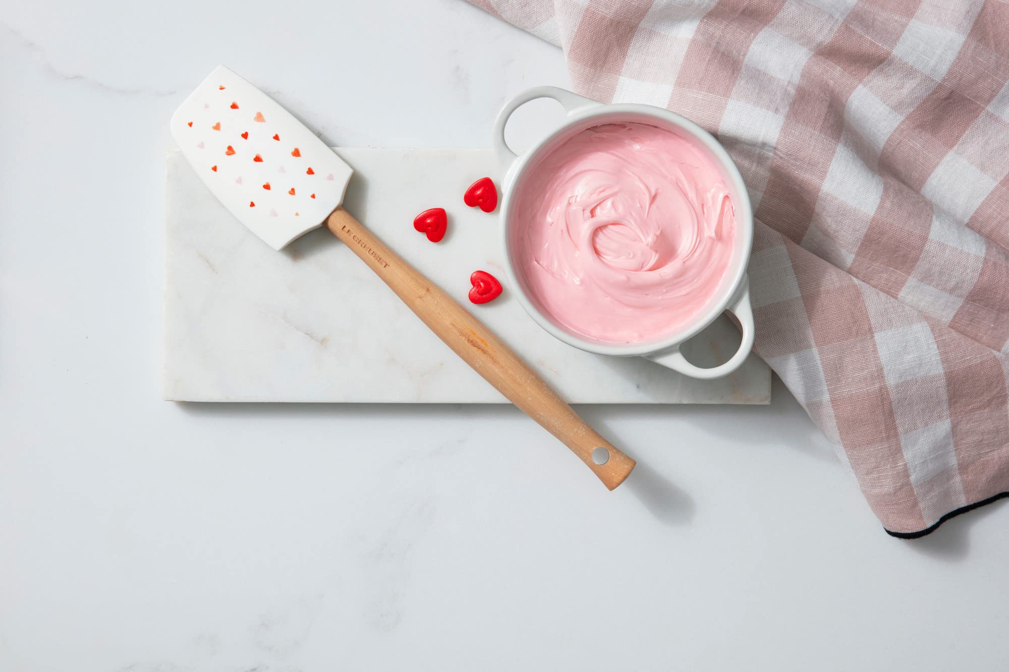 Le Creuset Stoneware Mini Round Cocotte, 14 Oz., White