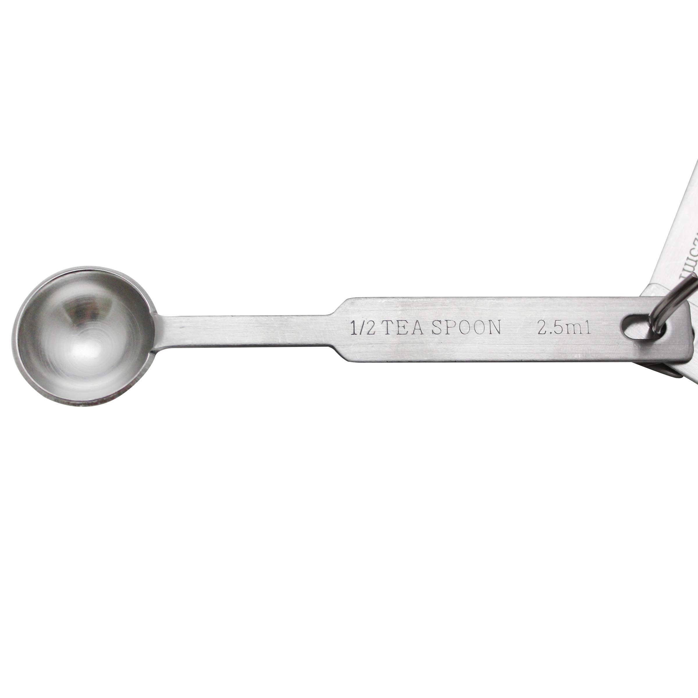 Thunder Group Stainless Steel Heavy Measuring Spoon Set
