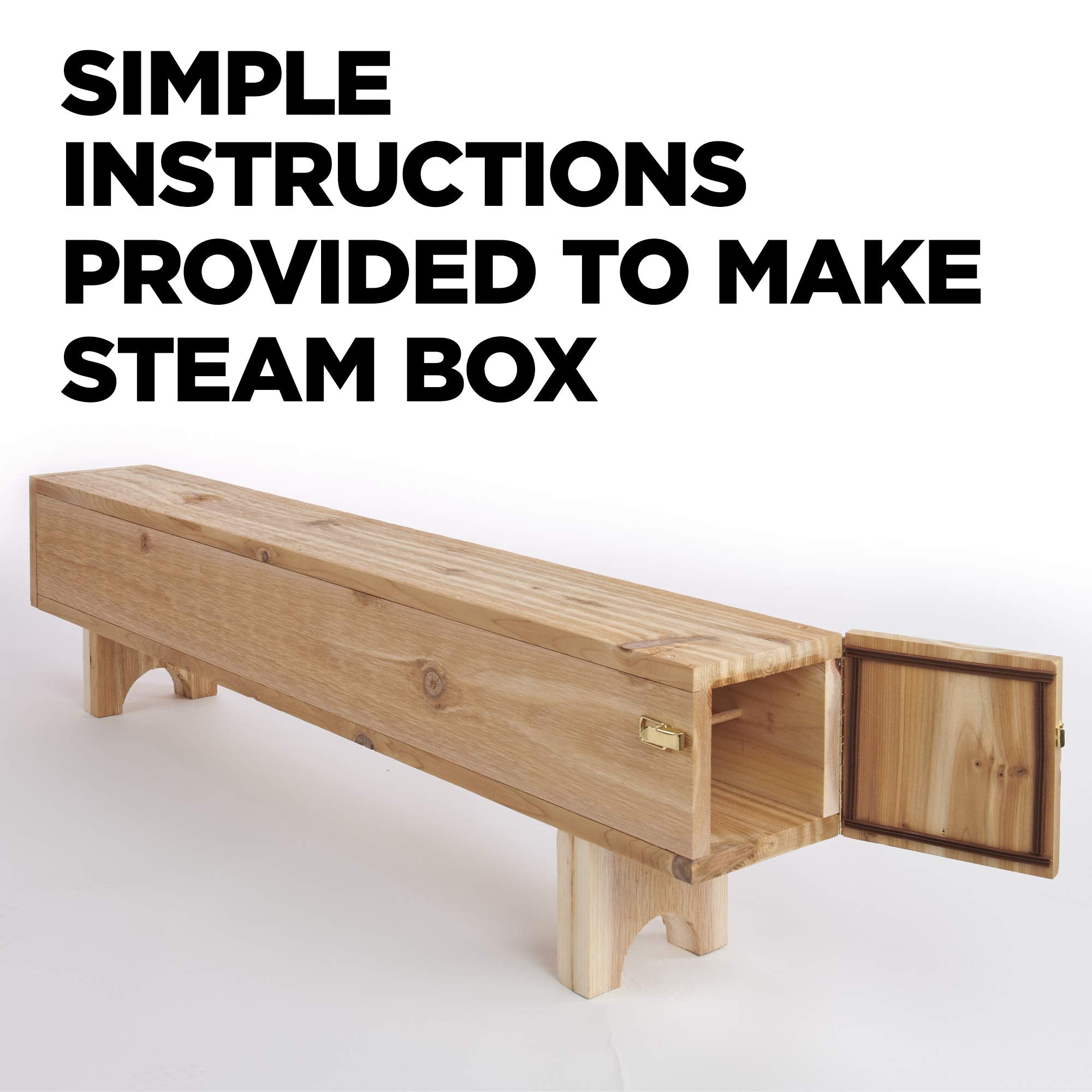 Earlex Ss77Ussg Steam Generator, 1.3-Gallon Capacity, 12' Hose, Steamer For Wood Bending, Steam Box For Wood, Portable Steam Gen