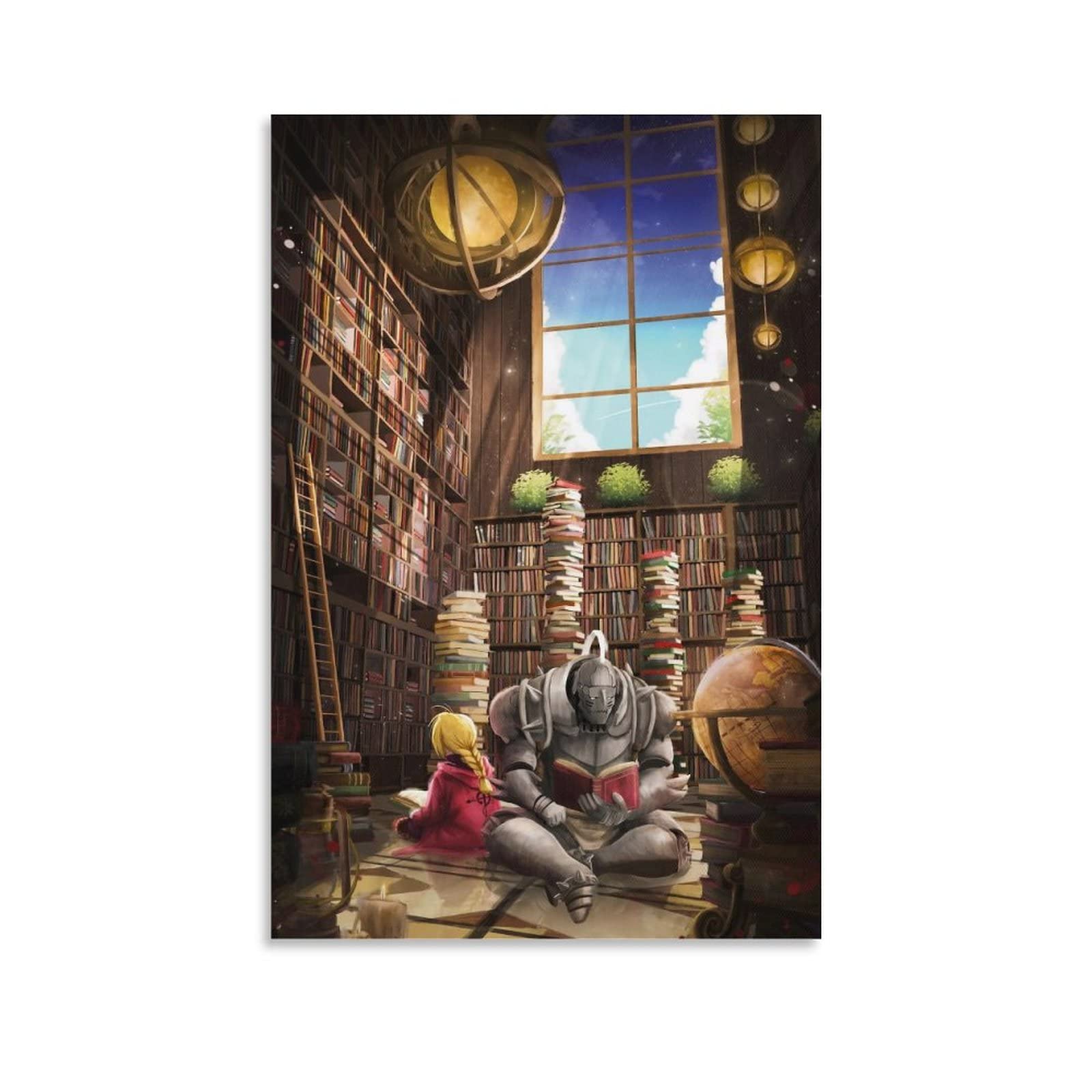 SIPMAN Fullmetal Alchemist Canvas Print Home Decorations Posters for Room Aesthetic Wall Art Poster Unframe 12x18inch(30x45cm)
