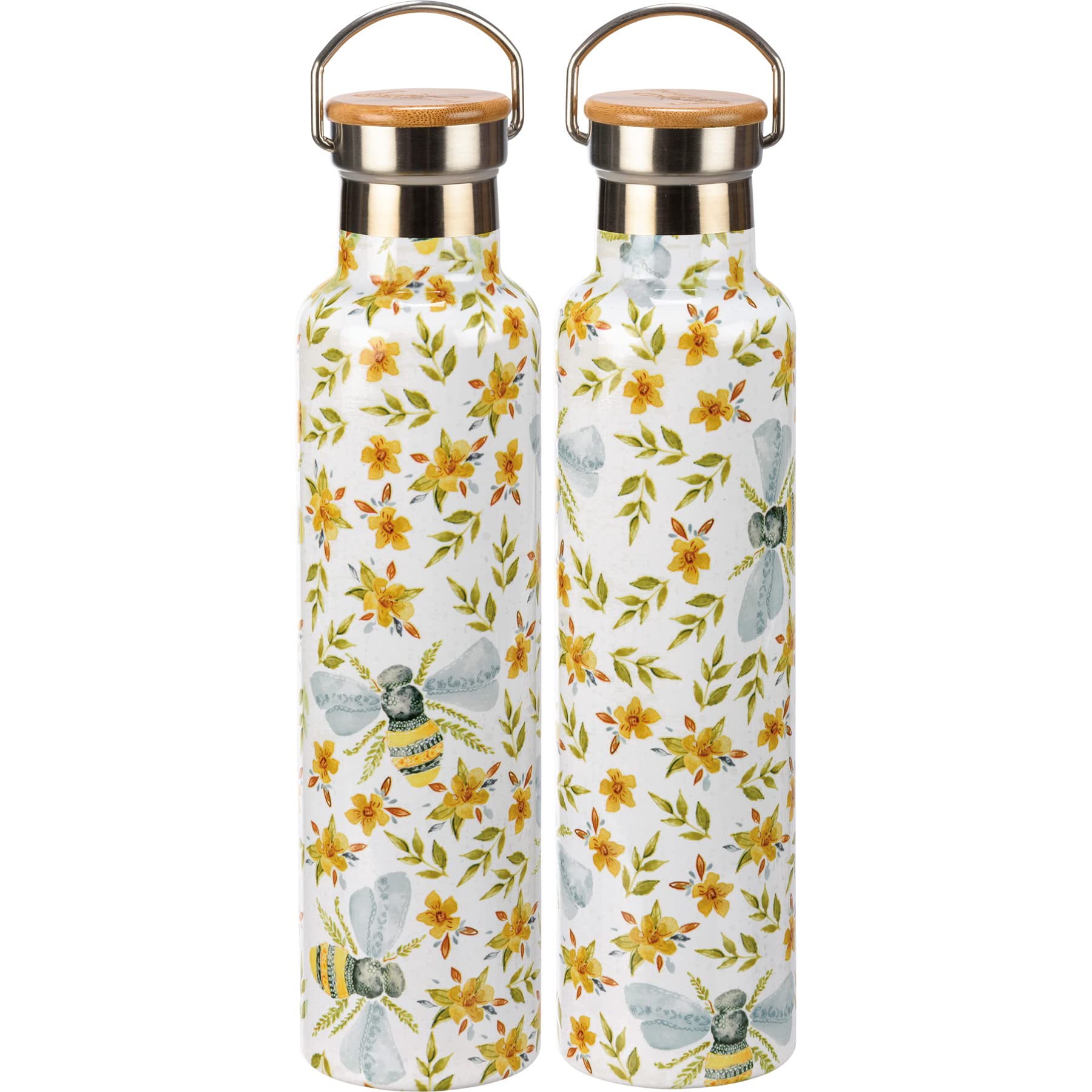 Primitives By Kathy Bee 25-Ounce Insulated Stainless Steel Bottle