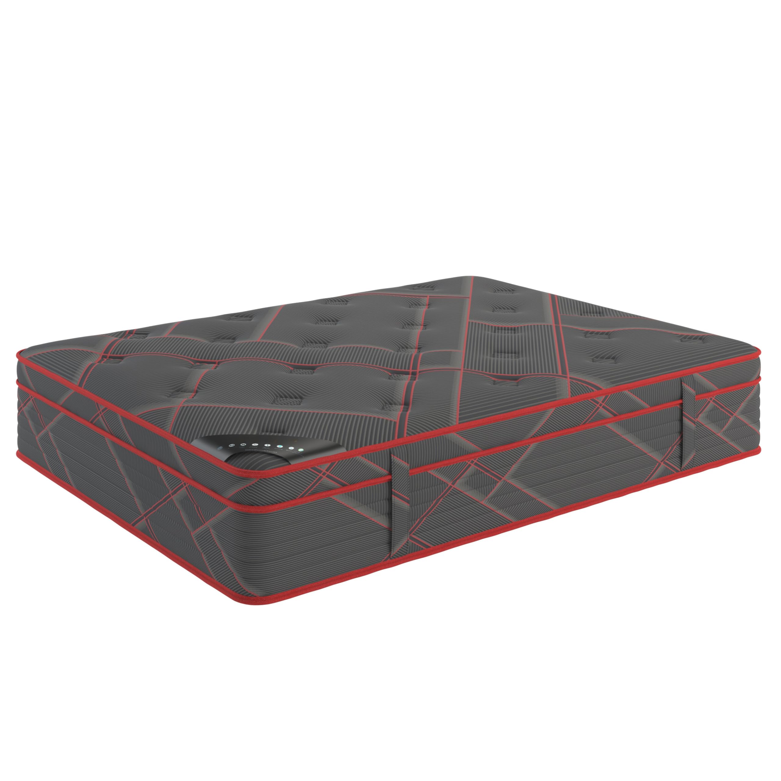 Ottomanson 13'' King Mattress In A Box Made In Usa, Medium-Firm Mattress, Hybrid Mattress Cool Improved Airflow With Edge To Edg
