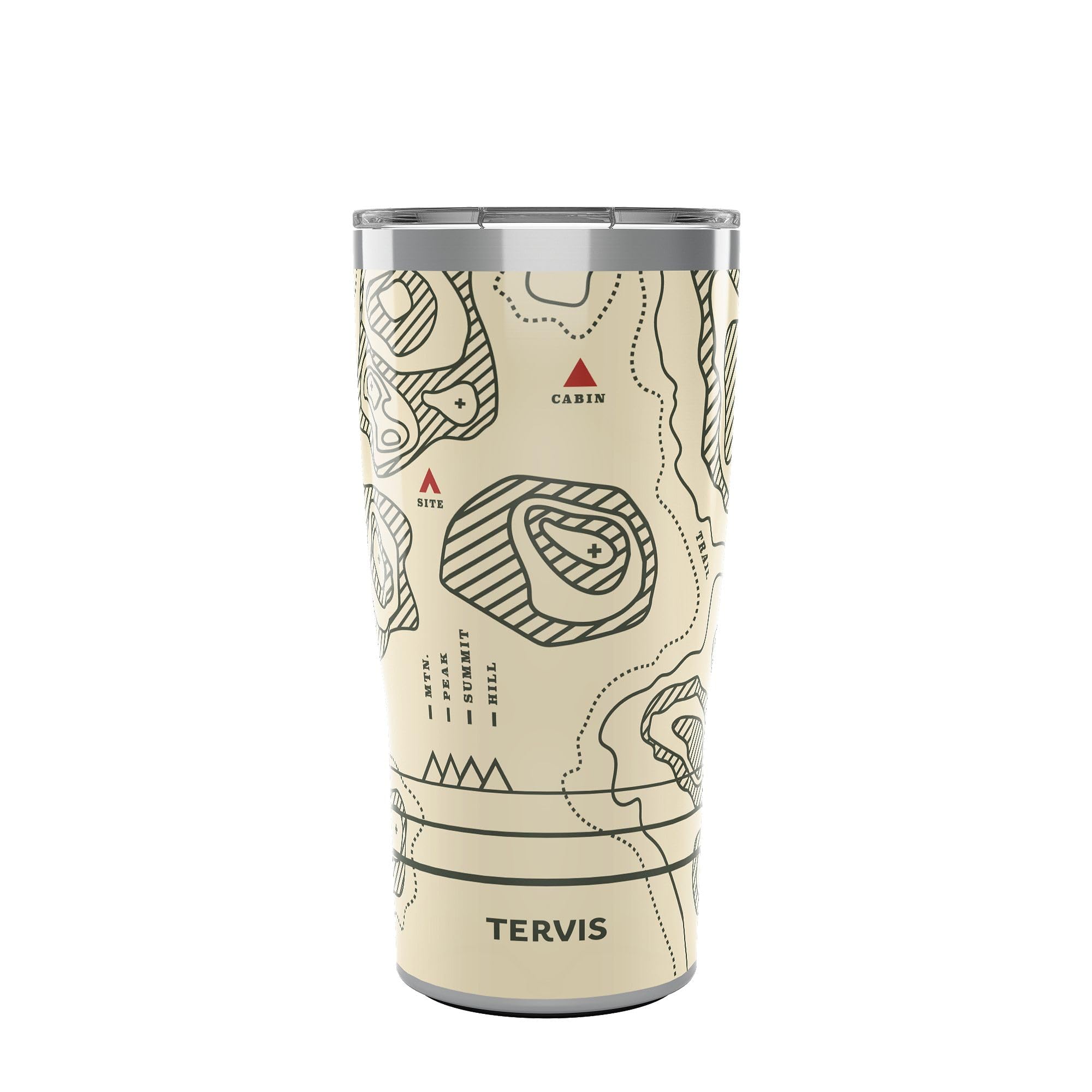Tervis 20oz Stainless Steel Tumbler | Trail Map