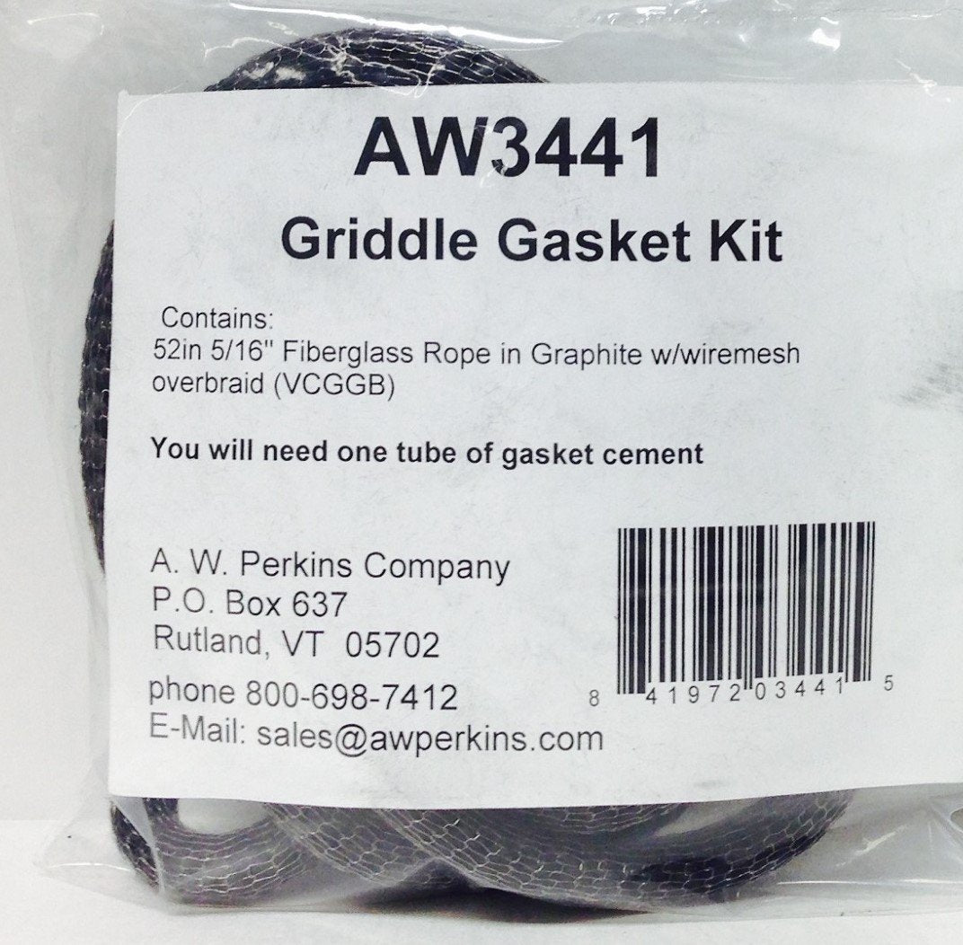 Aw 3441 Griddle Mesh Replacement Gasket Vermont Castings 0003441 5/16'' Vcggb
