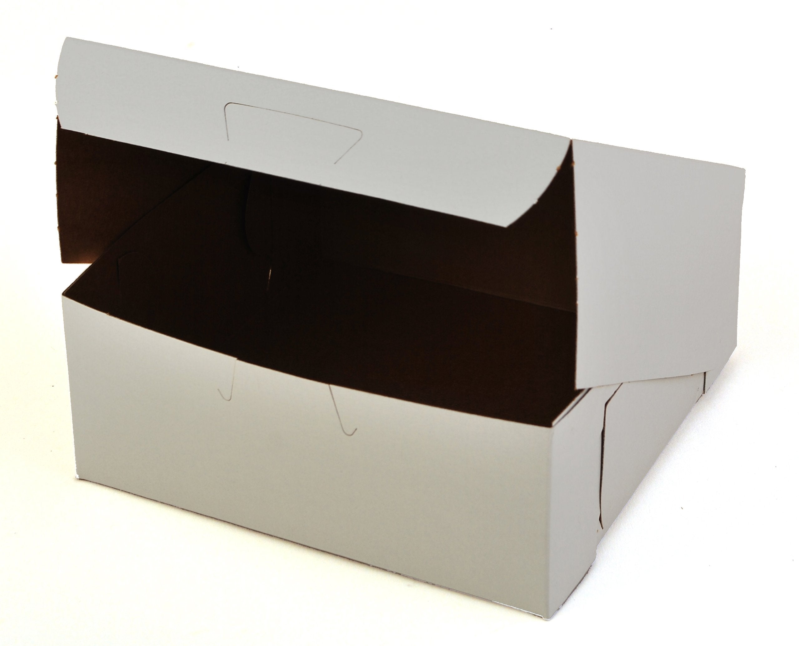 Sct White One-Piece Non-Window Bakery Boxes, 6 X 6 X 2.5, White, Paper, 250/Carton