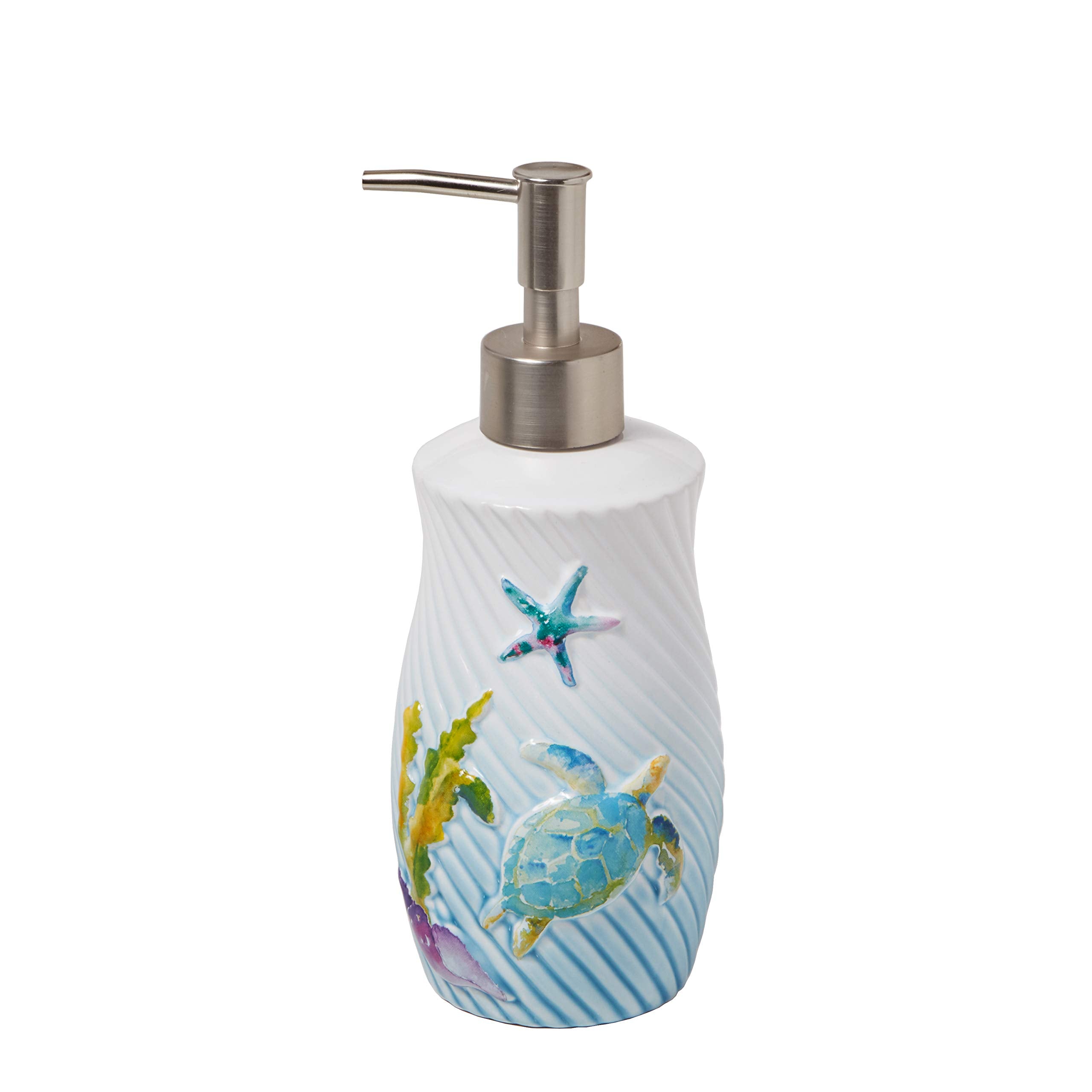 Skl Home By Saturday Knight Ltd. Watercolor Ocean Lotion/Soap Dispenser, Multicolored