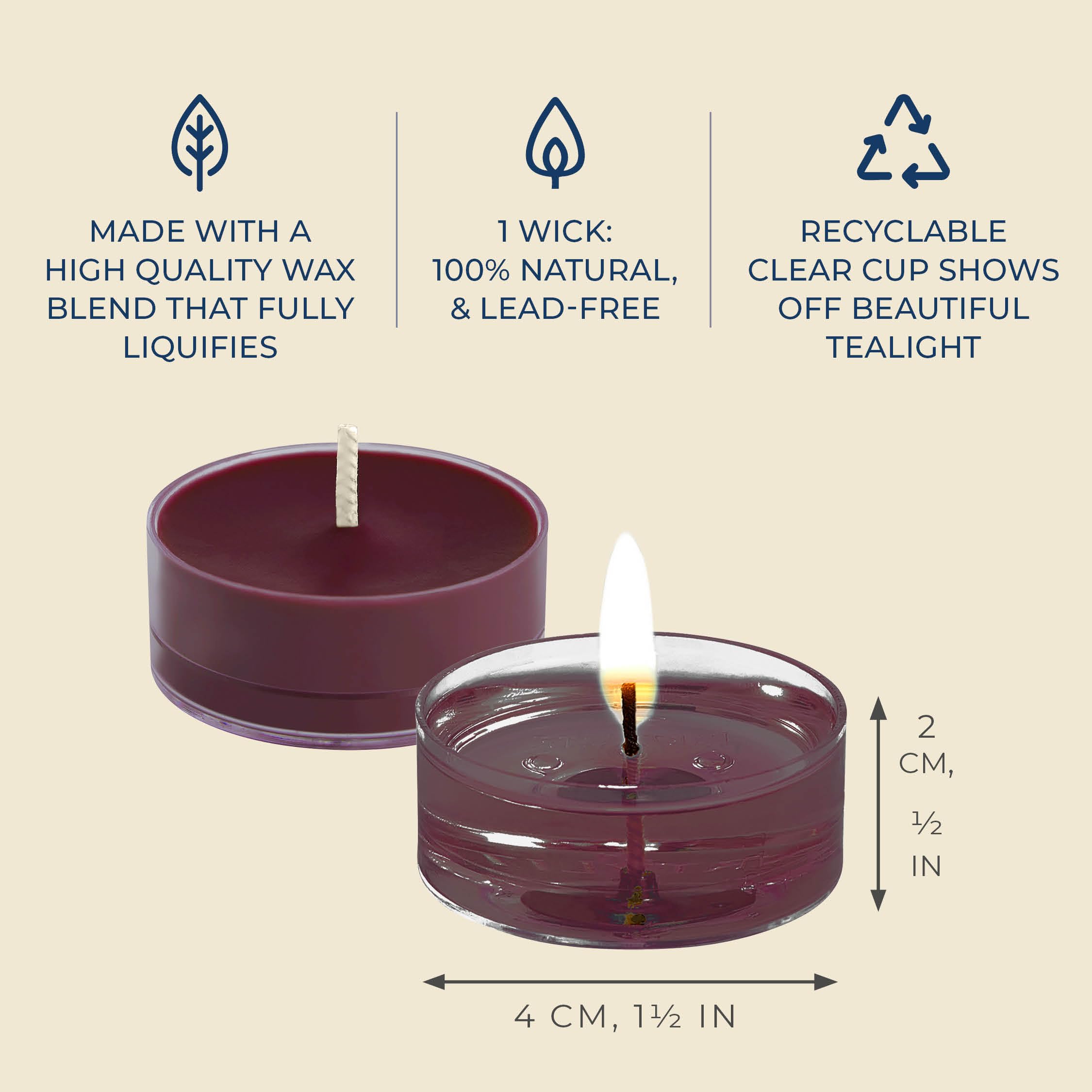 PartyLite Set of 12 Tea Lights Sampler Candles, Aromatherapy You re Fruity Scented Candles Gift Set, Up to 4 to 6 Hours Burn Tim