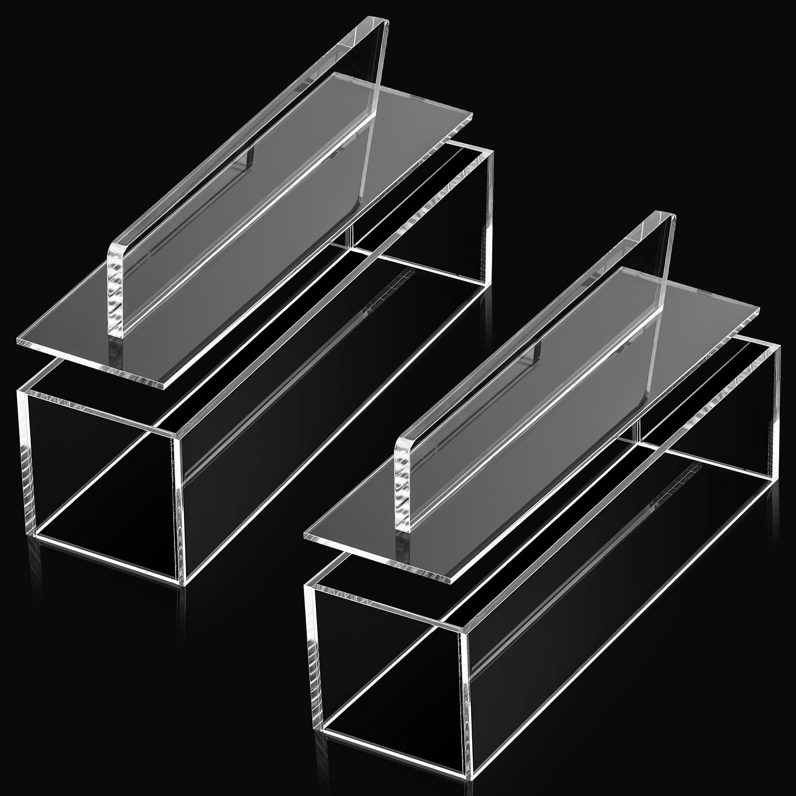 Zhehao 2 Pcs Acrylic Sushi Making Kit Musubi Maker Non Stick Musubi Mold Clear Onigiri Mold Rice Shaper For Home Luncheon Meat P