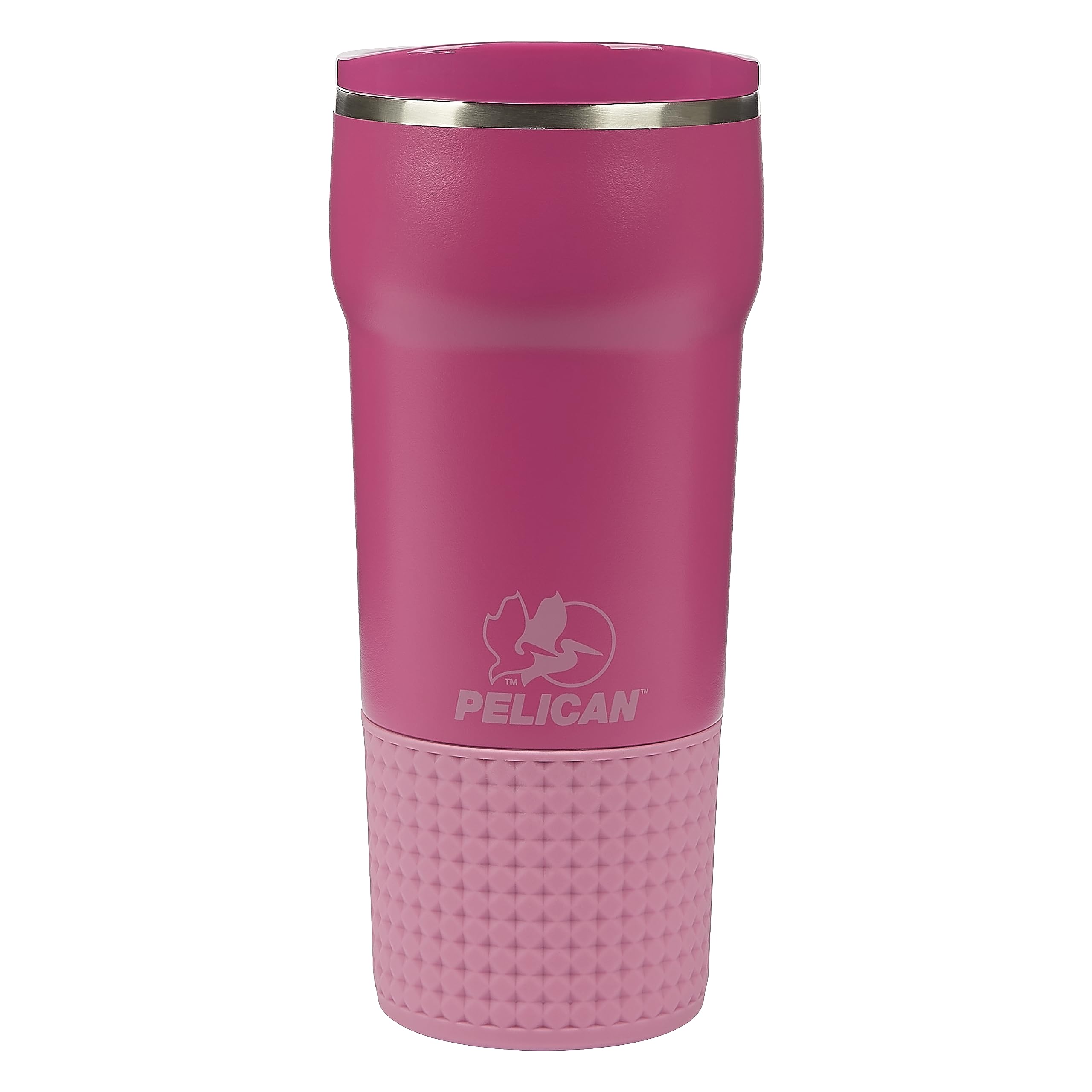 Pelican Hydration Pelican Cascade 22 oz Vacuum Insulated Tumbler  Recycled Stainless Steel Double Wall Travel with Dual Lid, Po