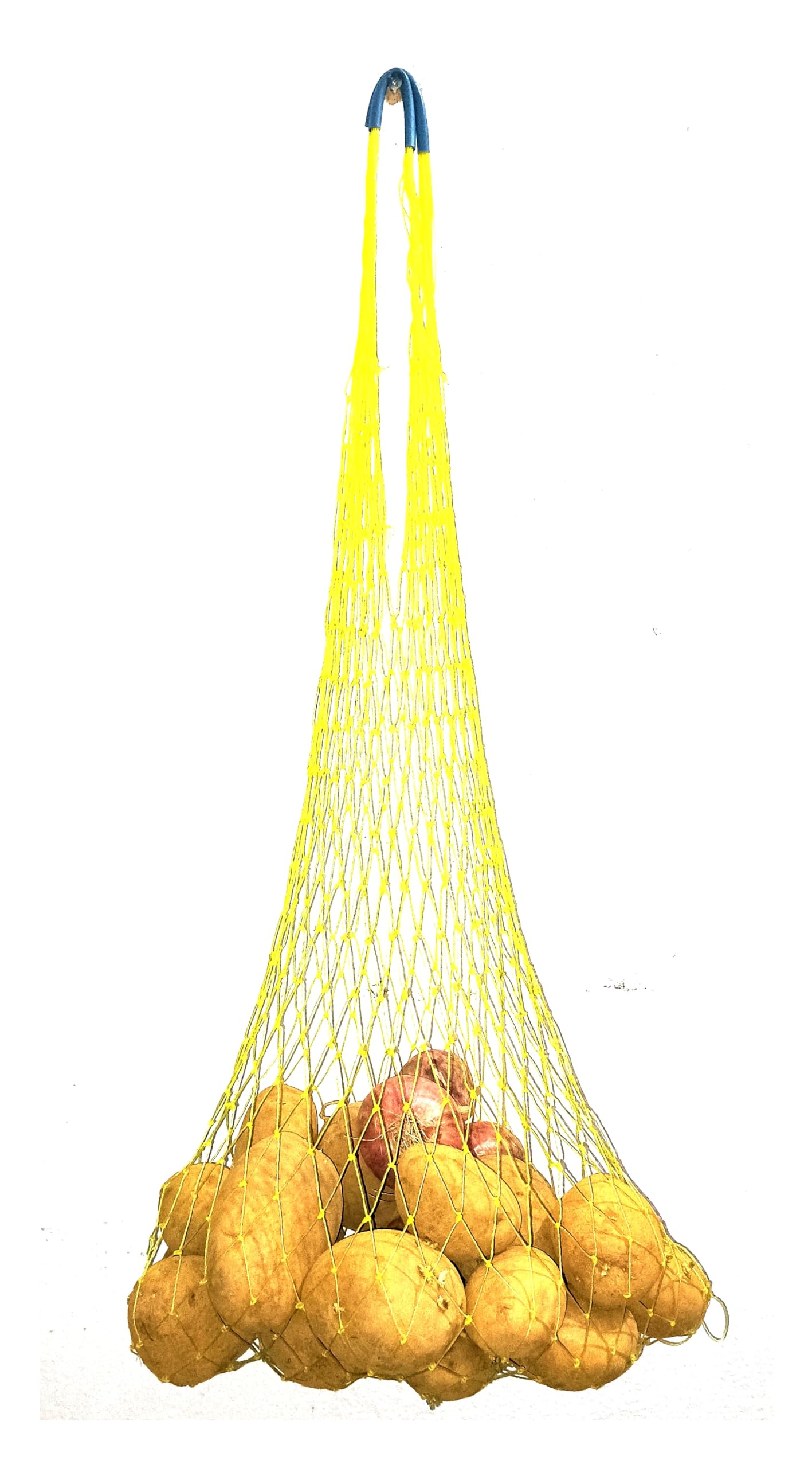 Aurora Reusable Storage Bag Nylon Net Mesh Grocery Bags Ideal For Vegetables & Fruits Market Bag Portable Shopping Bag Handbags 