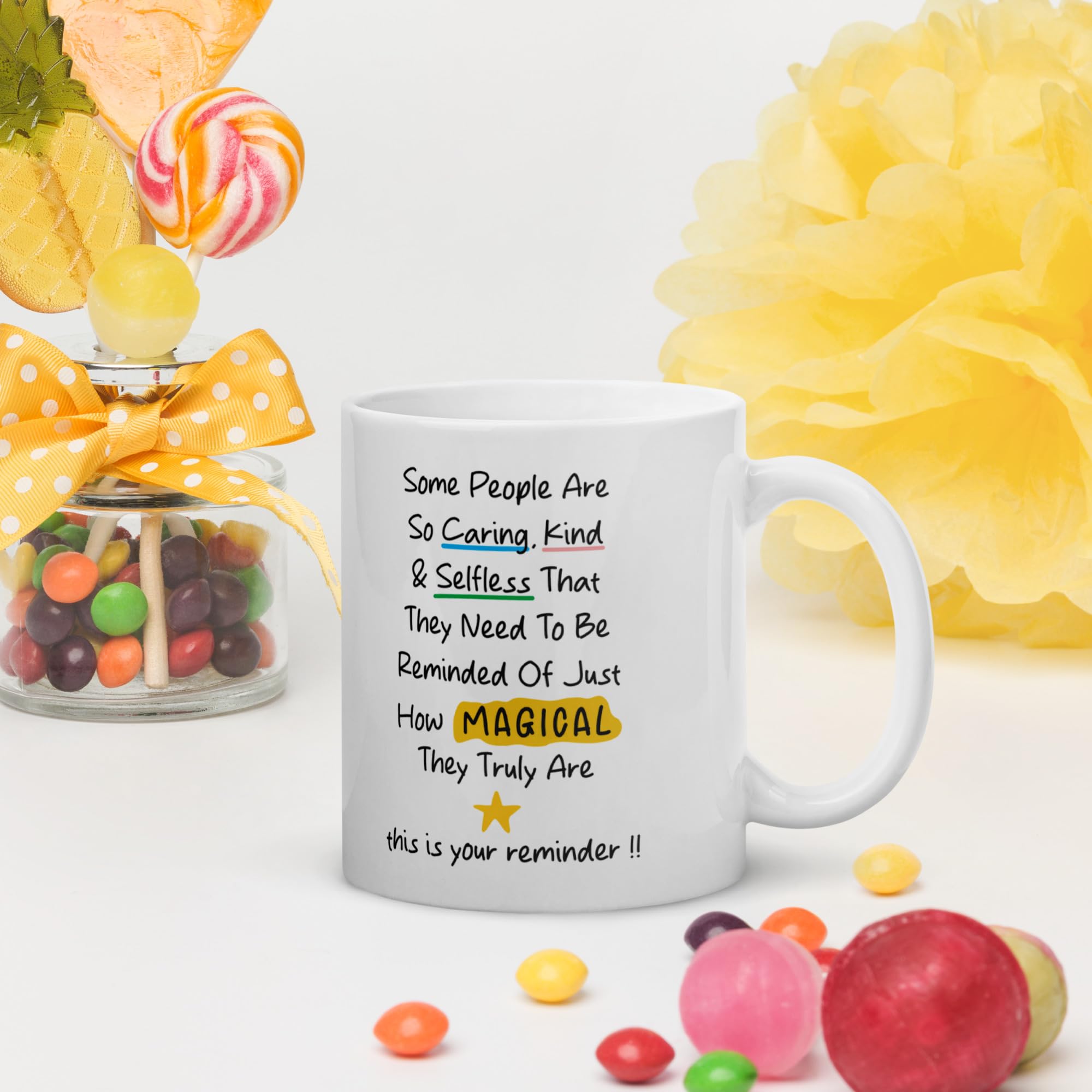 Visibee This Is Your Reminder Mug - Friendship Gift, Thank You Gift, For Best Friend, Positivity - 350Ml Ceramic Coffee Mug
