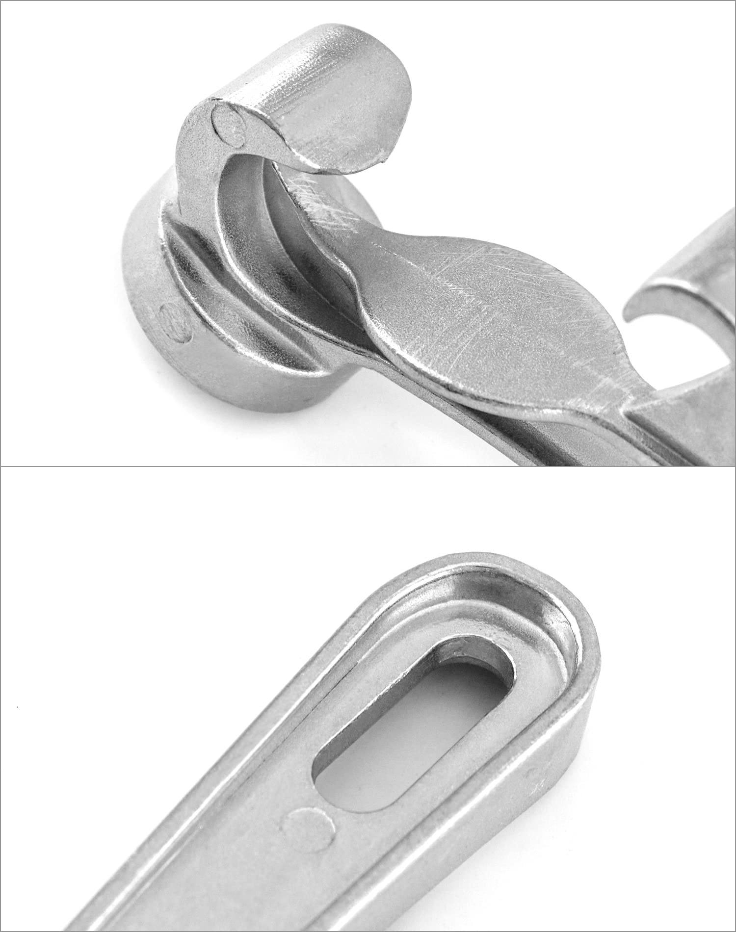 Qwork Barrel Opener, Aluminum, 8'', Silver, For Home Industrial Use