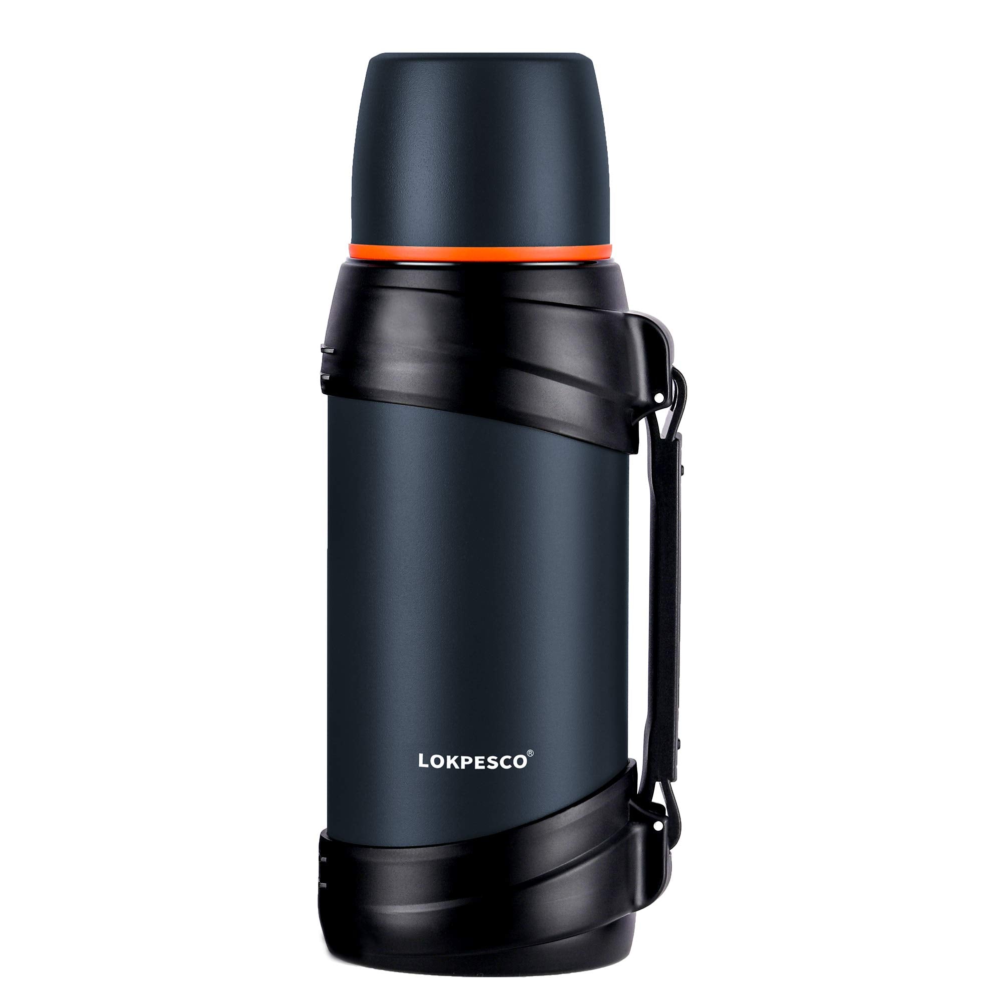 2L/68Oz Large Coffee Bottle For Travel, Flasks For Hot And Cold Drinks, Stainless Steel Vacuum Insulated Hot Water Bottles With