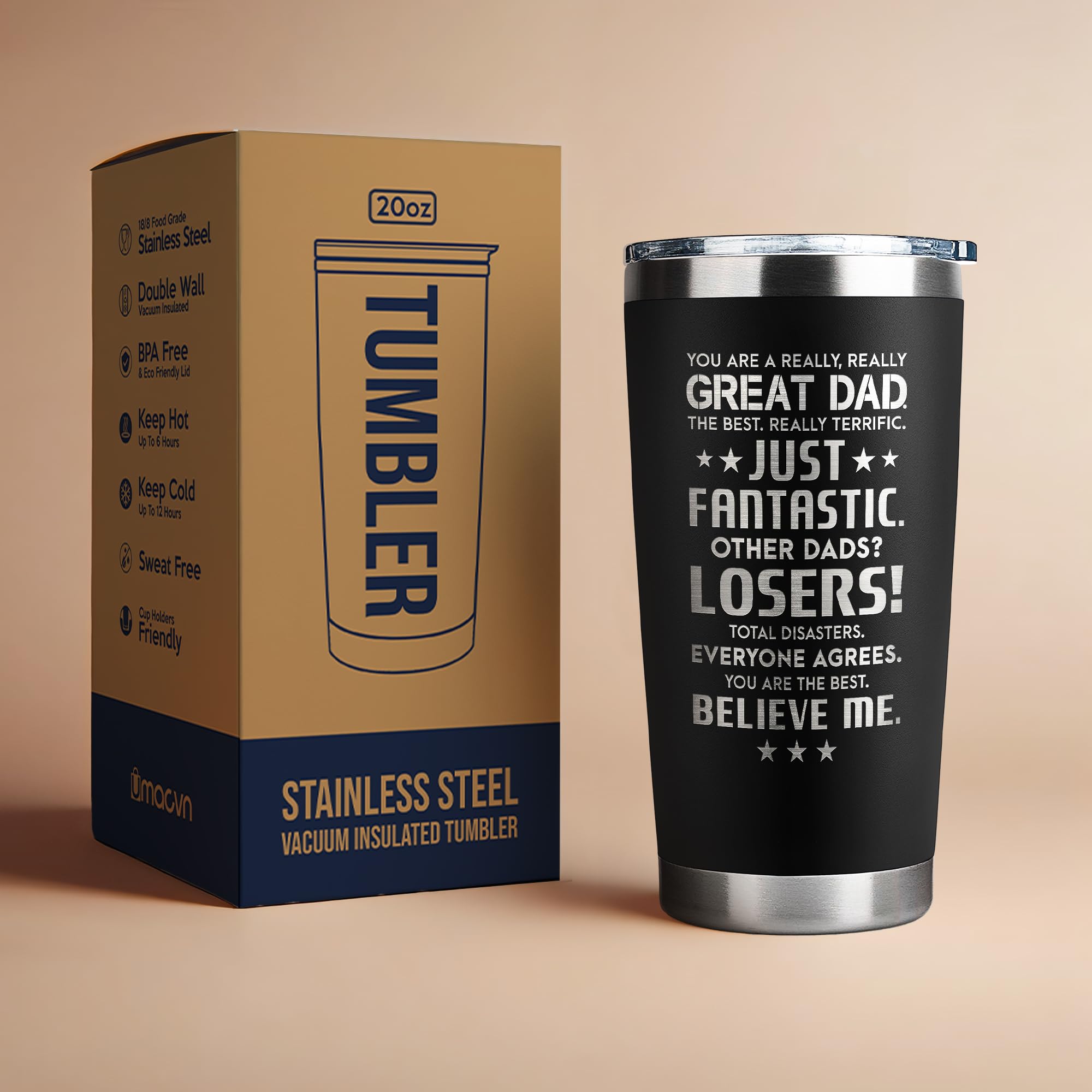 Gifts For Dad From Daughter, Son - Dad Gifts - Birthday Gifts For Dad, Dad Birthday Gift - Christmas Gifts For Dad, Dad Christma