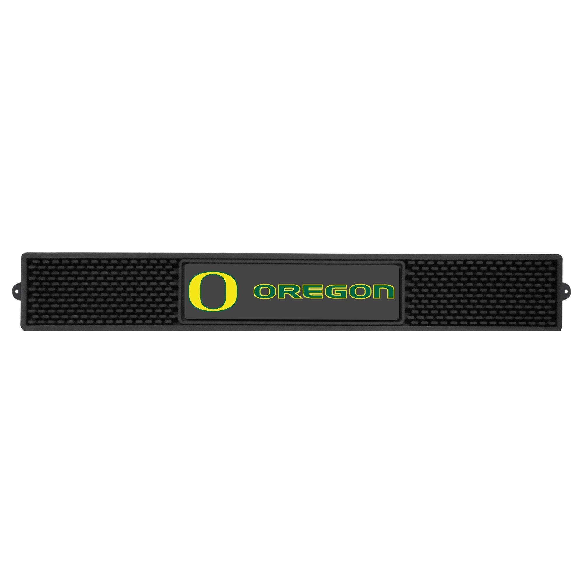 Fanmats 14029 Oregon Ducks Drink Bar Mat - 3.25In. X 24In. - Durable Dish Drying Mat, Easy Clean, Counter Mat