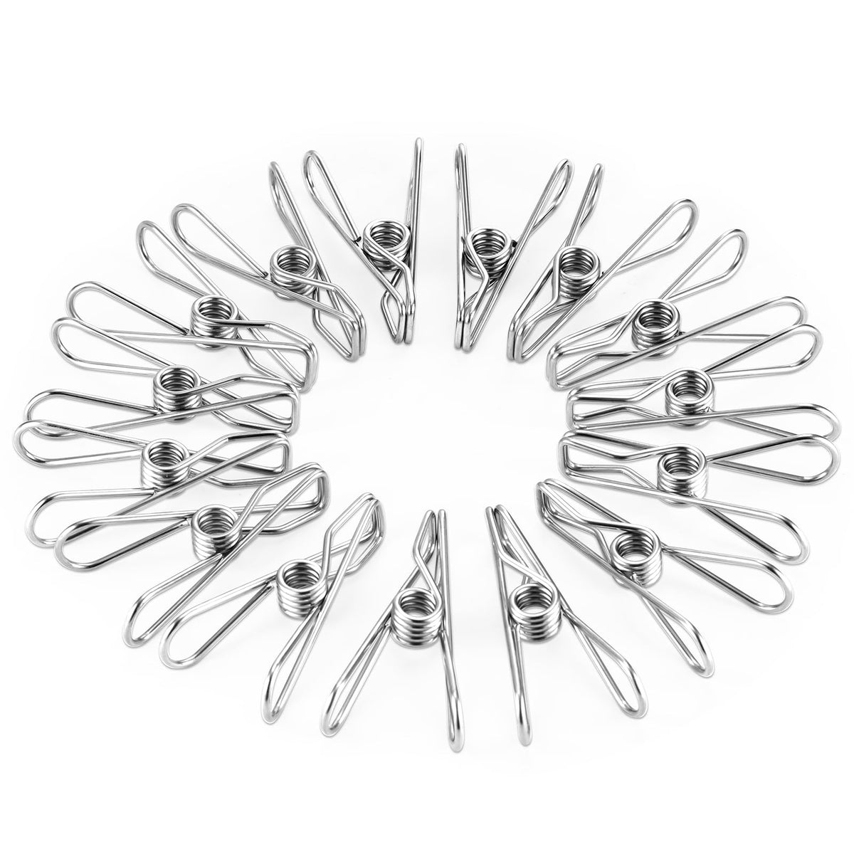 Clothes Pins, 20Pcs Bag Clips, Picture Clips, Chip Clips Bag Clips Food Clips, Clothespins For Hanging Clothes, Bags Clips For F