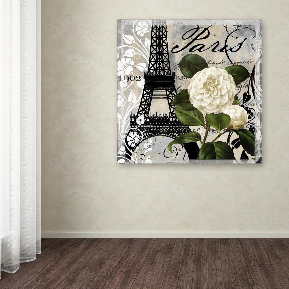 Paris Blanc I By Color Bakery, 18X18-Inch Canvas Wall Art