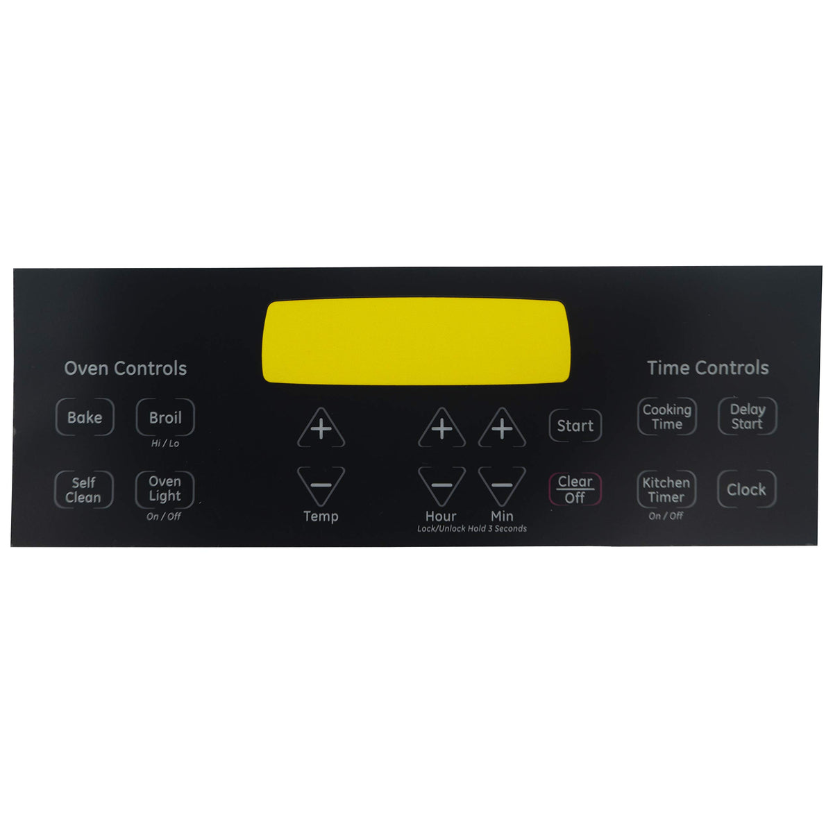 Supplying Demand Wb27T11229 1556130 Wall Oven Black Overlay Replacement Model Specific Not Universal