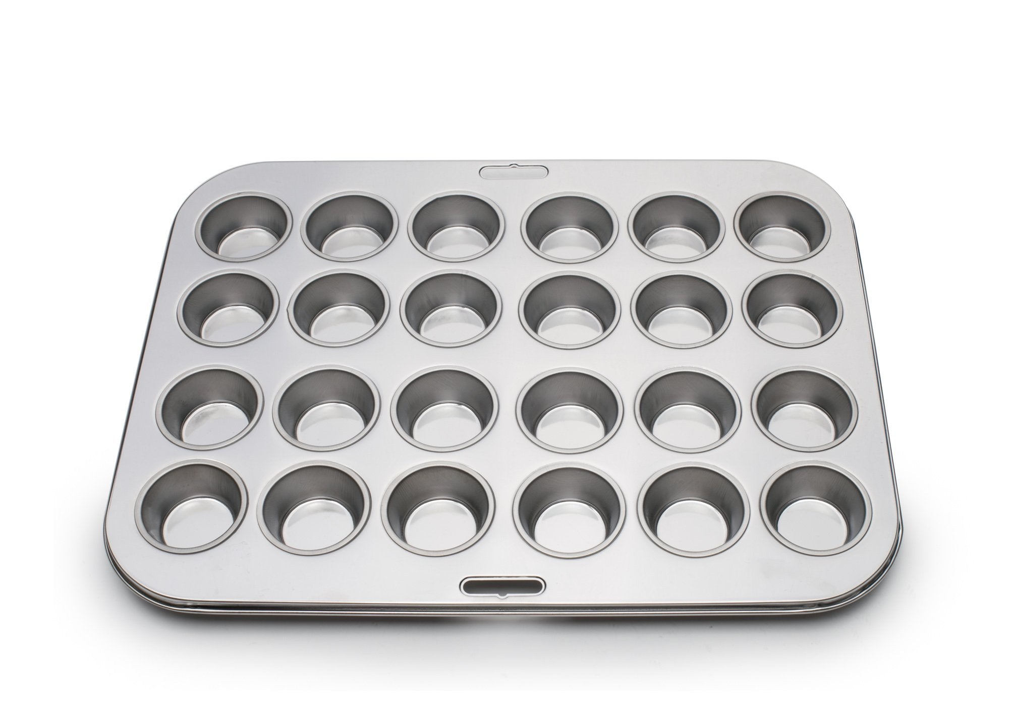 Fox Run Mini Muffin And Cupcake Pan, 10.5 X 13.75 X 1.5 Inches, 24 Cup, Stainless Steel
