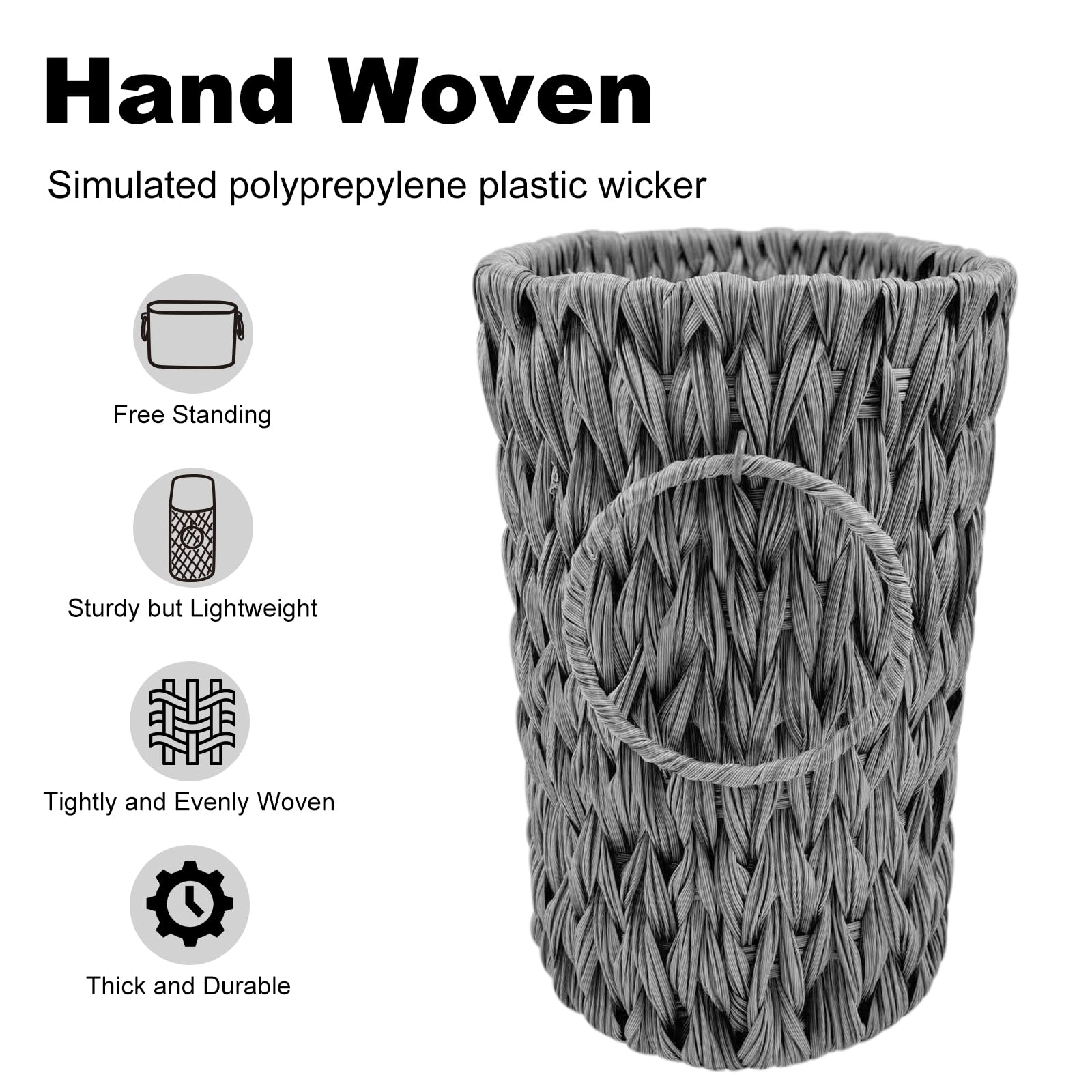 Coeusy Toilet Paper Storage,Toilet Paper Basket For Bathroom,Toilet Paper Holder With Storage,Large Toilet Paper Organizer For 6