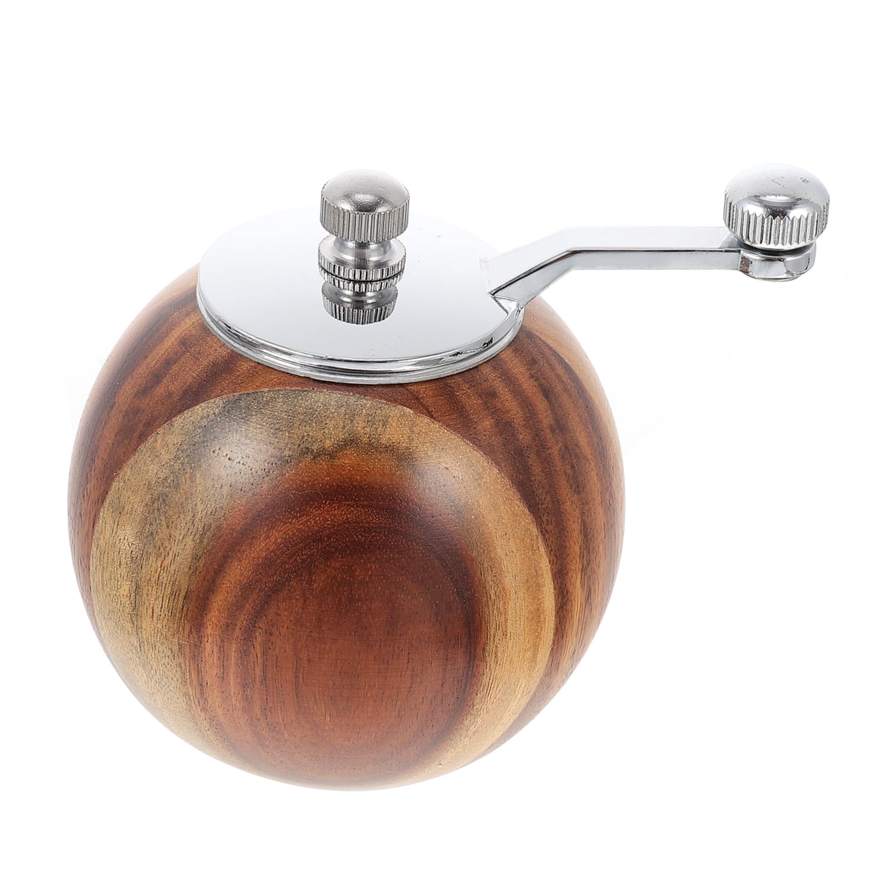 PRETYZOOM Handcrank Pepper Mill Grinder Manual Spice Grinding Tool for Kitchen Sturdy Stainless Steel Adjustable Coarseness for