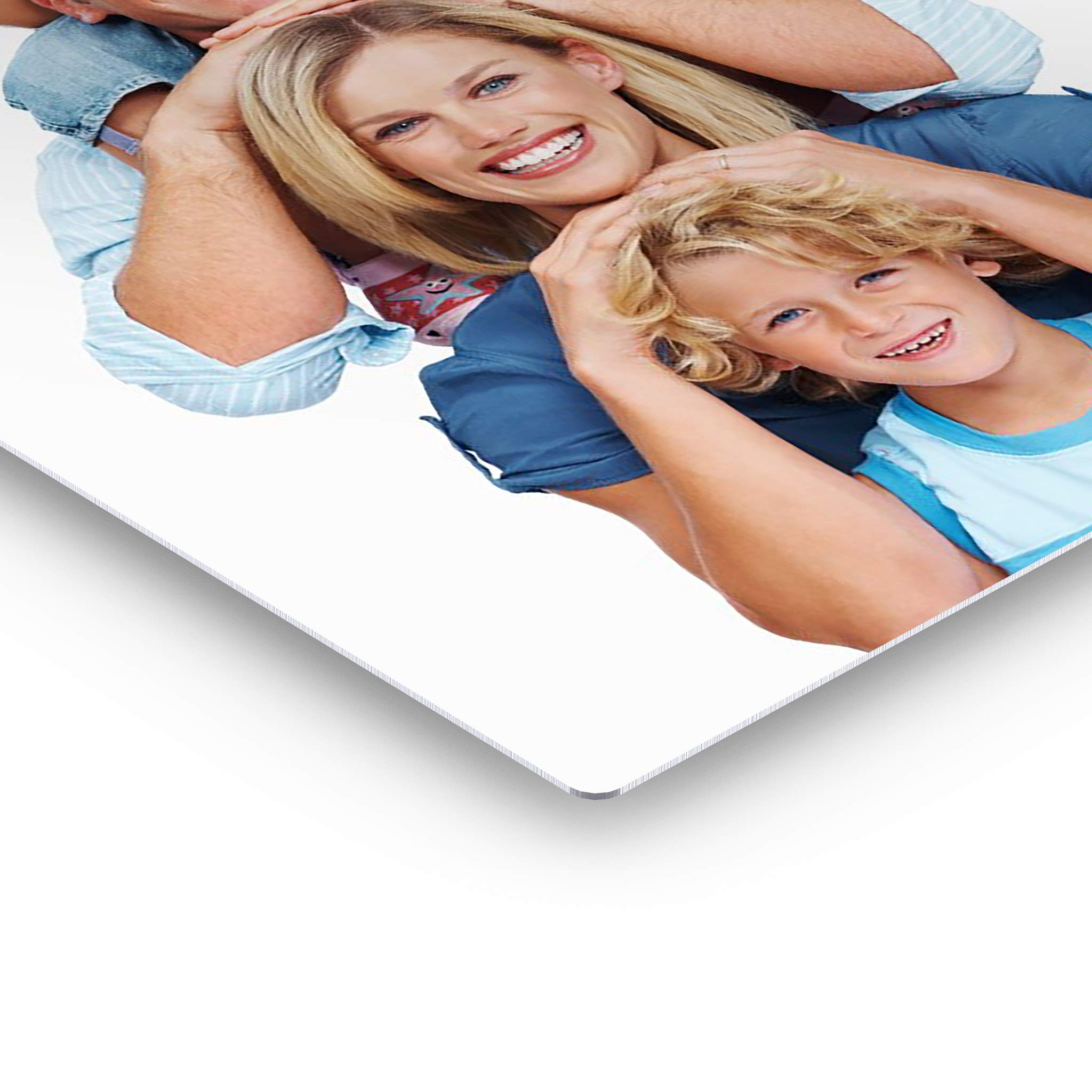 Smile Art Design Custom Metal Personalized Photo Wall Decor Picture Metal Print Put Your Photo On Metal Personalized Photo Print
