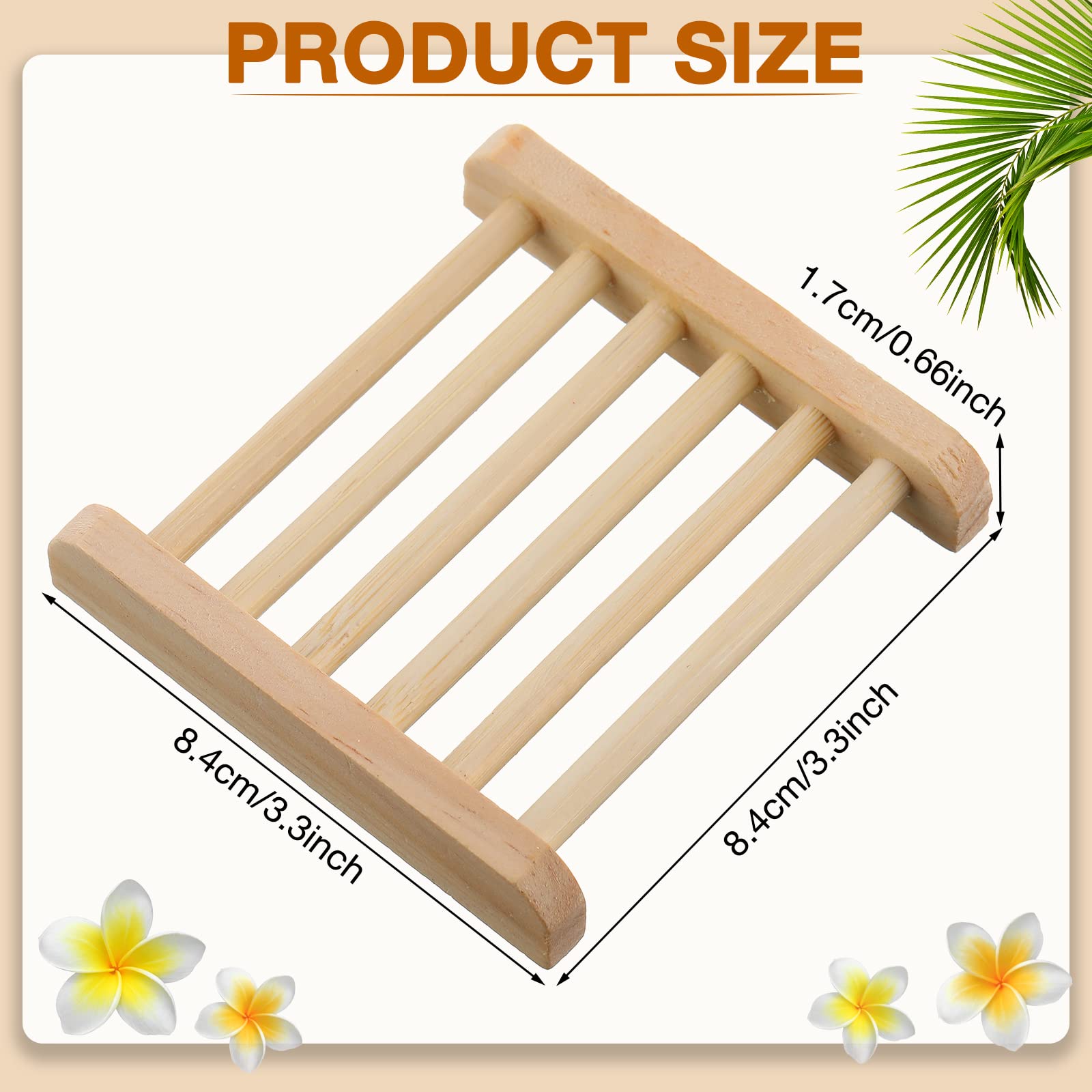 Bamboo Wood Soap Dish Bulk Bathroom Wooden Soap Holder Soap Savers For Bar Self Draining Soap Dishes Hand Craft Wood Soap Tray F