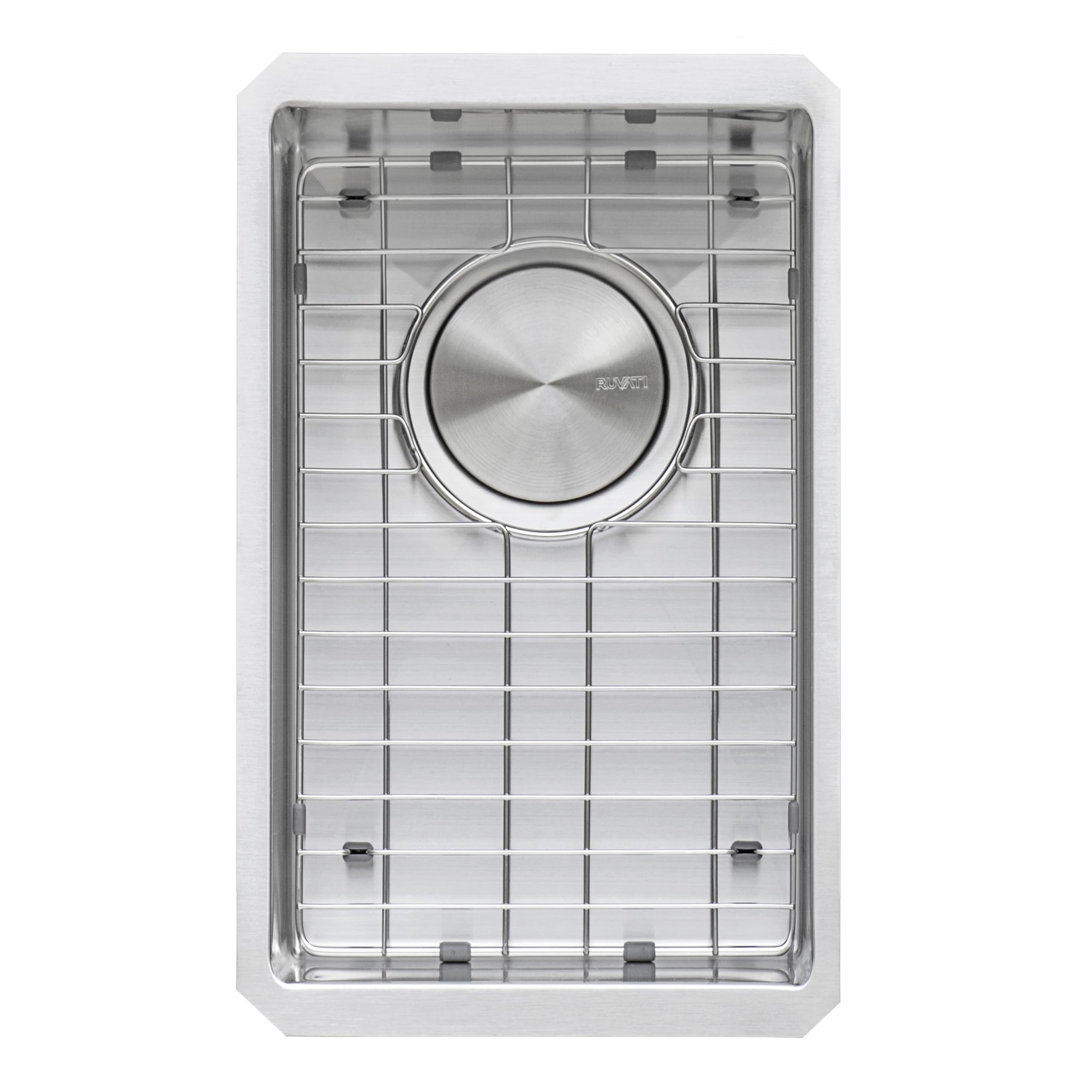 Ruvati 26-Inch Undermount 16 Gauge Tight Radius Stainless Steel Kitchen Sink Single Bowl - Rvh7126