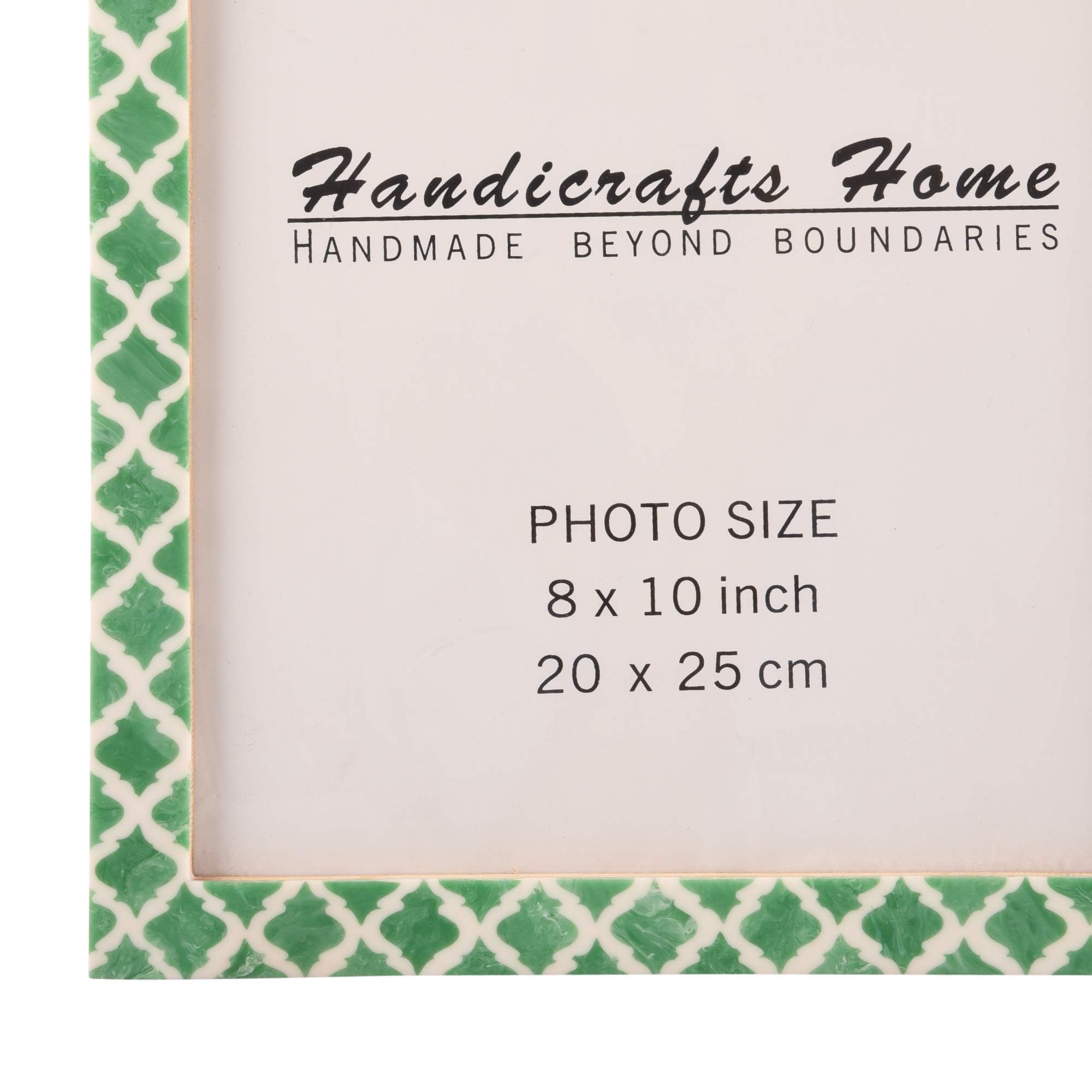 Handicrafts Home 8x10 Picture Frames Pack of 2 - Casablanca Collection Handcrafted Photo Frames, Perfect for Wall & Tabletop Dis