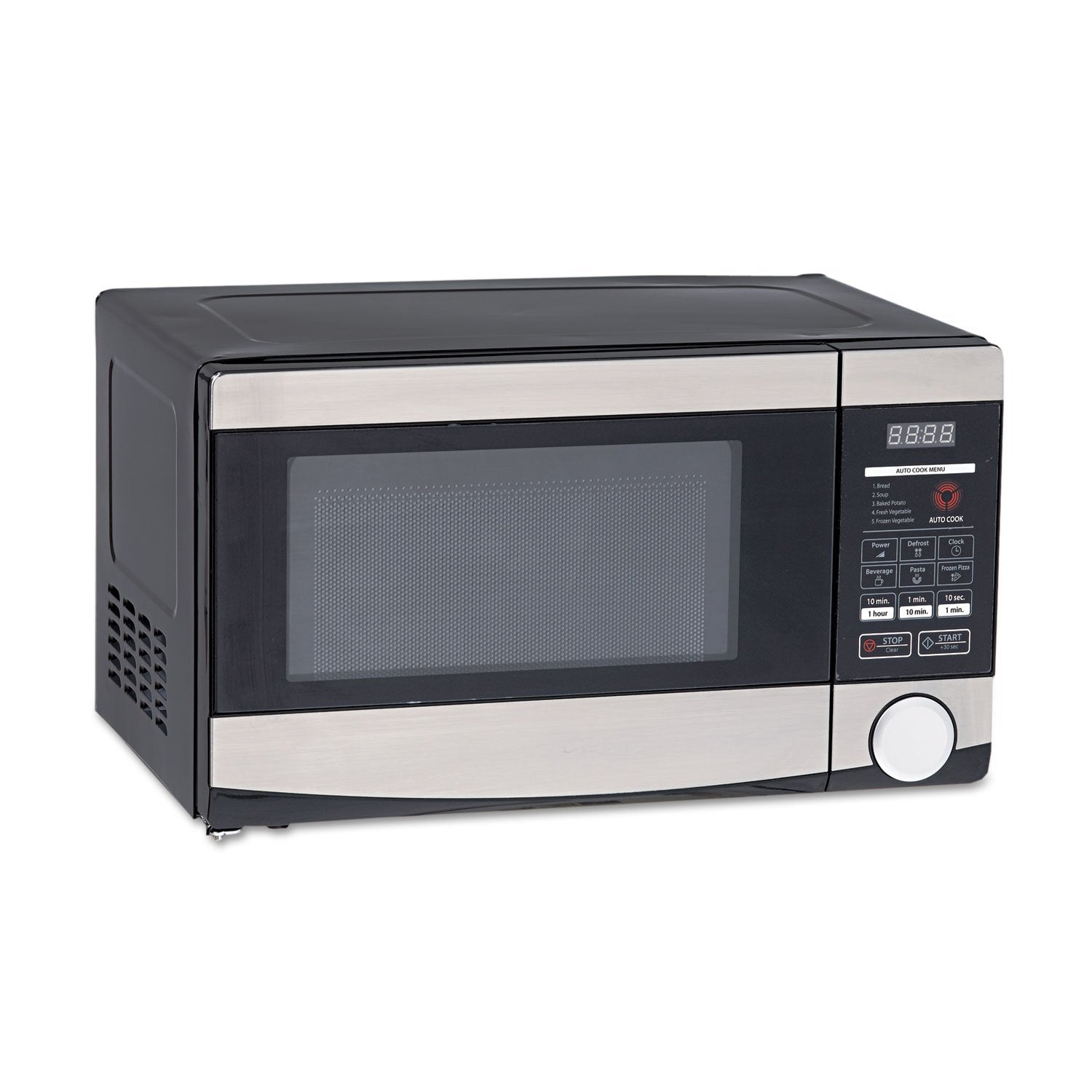 Avanti Mo7103Sst 0.7 Cu.Ft Capacity Microwave Oven, 700 Watts, Stainless Steel And Black