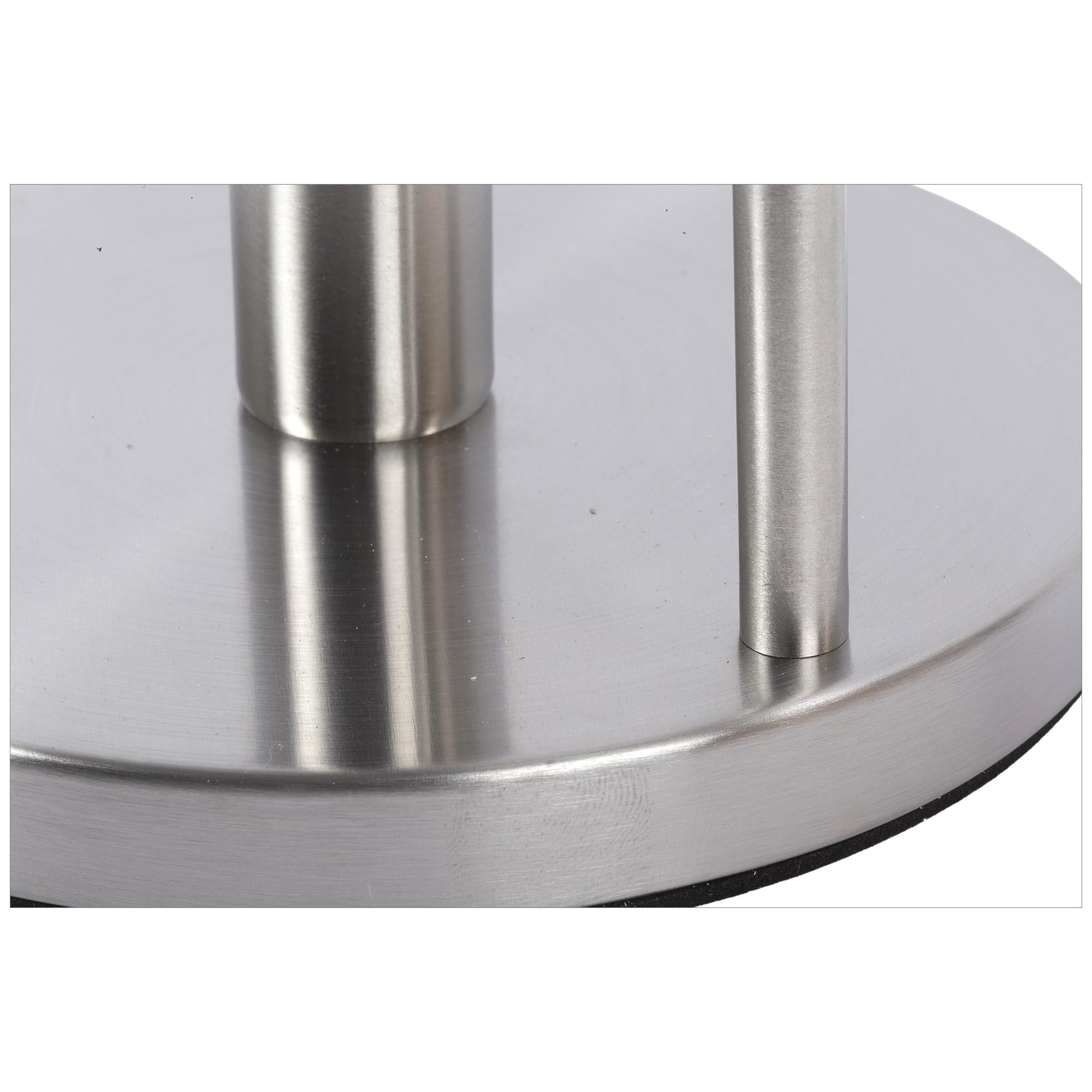 Luciano Housewares Luciano Satin Nickel Stainless Steel Kitchen Paper Towel Holder, 12.9'' X 5.9''