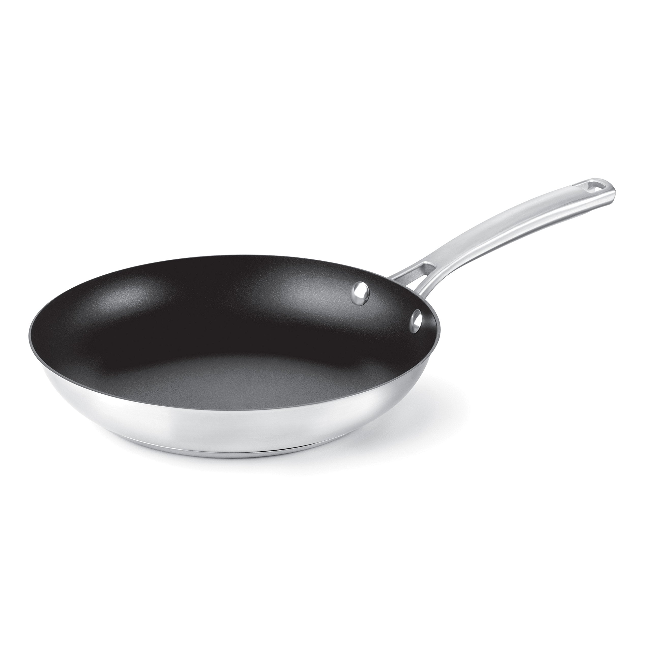 Calphalon Classic Stainless Steel Cookware, Nonstick Fry Pan, 10-Inch