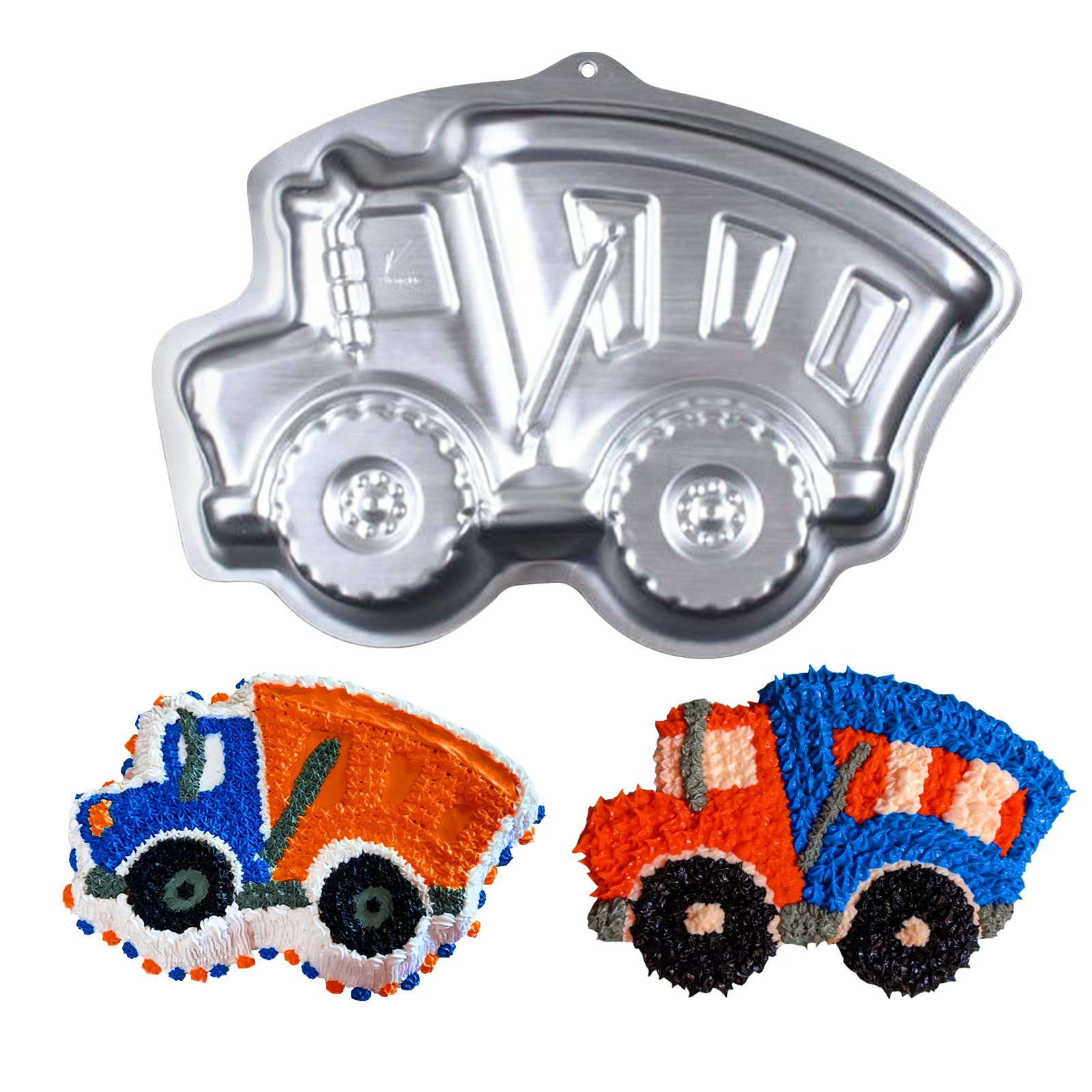 Sadyfon Truck Car Shaped Cake Pan Aluminum 3D Baking Pans Tins Cake Decorating Mould Birthday Wedding Anniversary Party Cake Bak