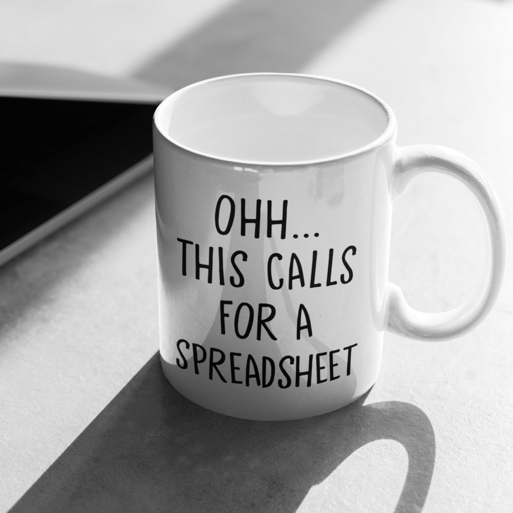 Livinges Oh This Calls For A Spreadsheet Mug Excel Mug Excel Spreadsheet Mug Accountant Mug - Funny Work Mugs Accountant Gifts -