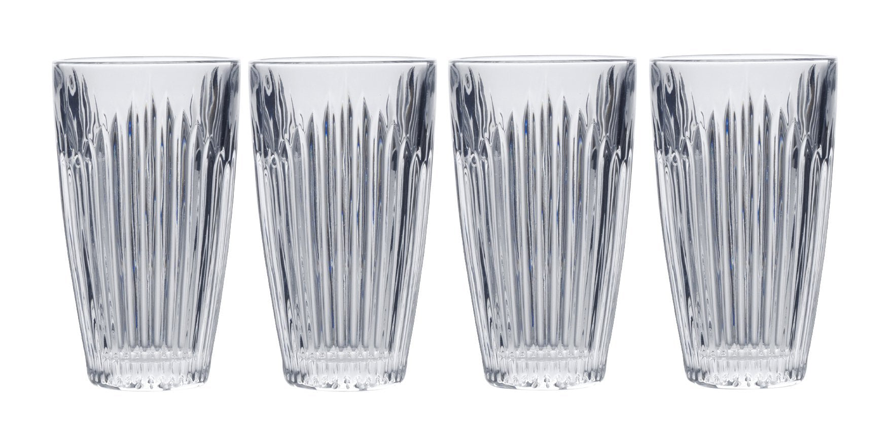 Mikasa Parkside Highball Glass, 11.7-Ounce, Set Of 4