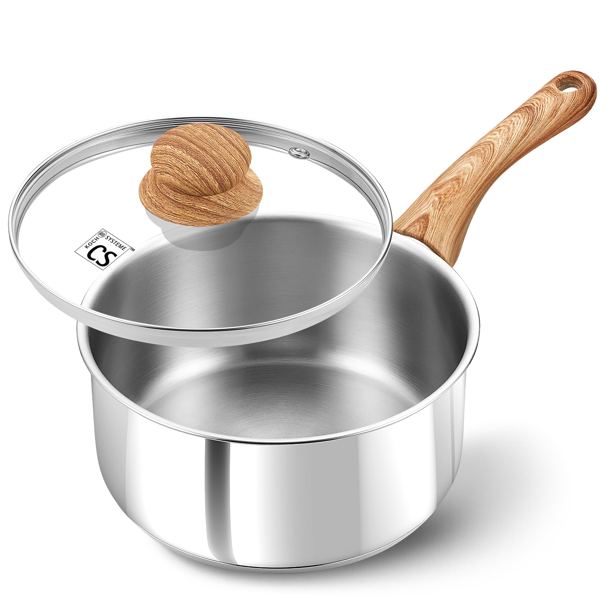 Koch Systeme Cs Stainless Steel Saucepan 1 Quart