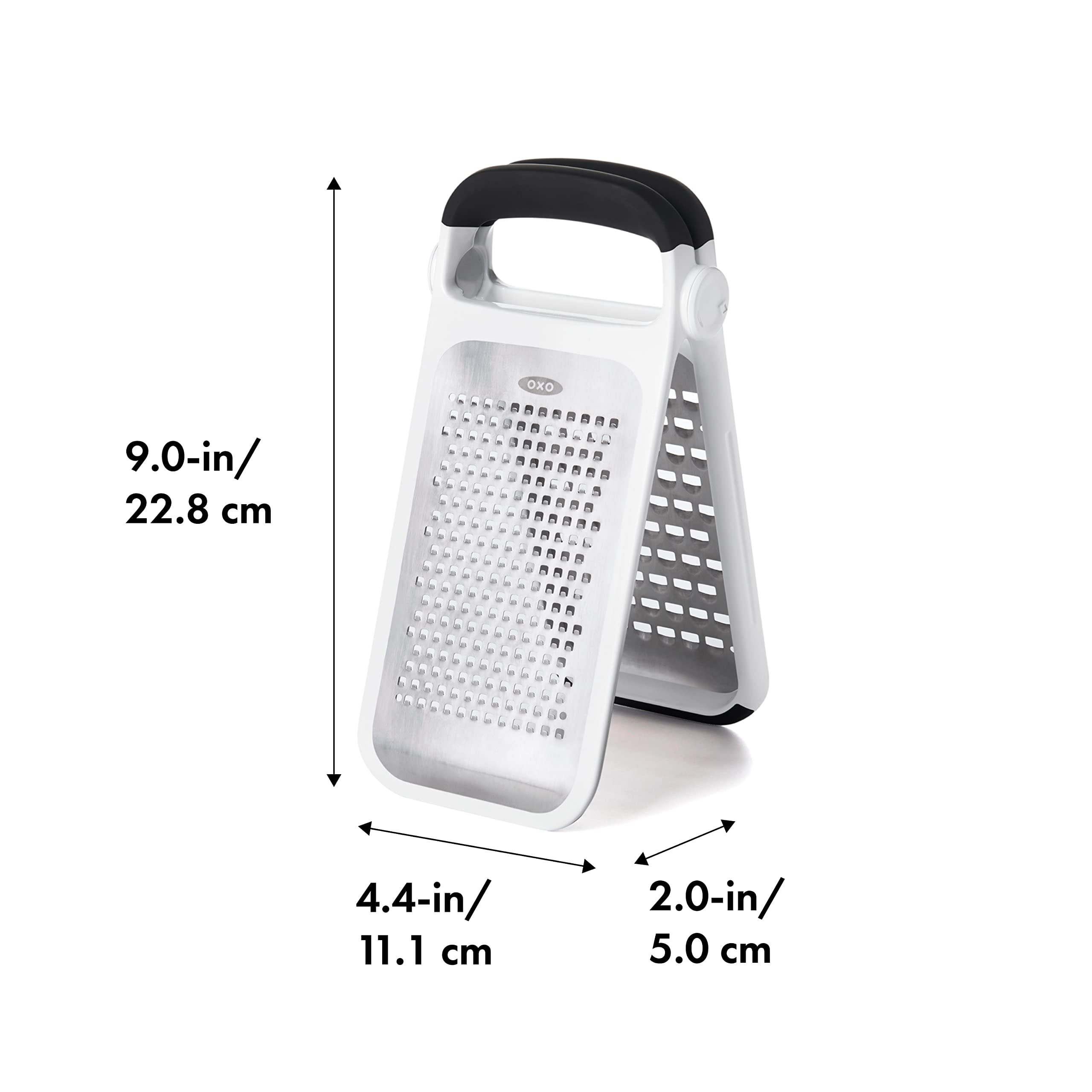 Oxo Good Grips Etched Two-Fold Grater,Steel,One Size