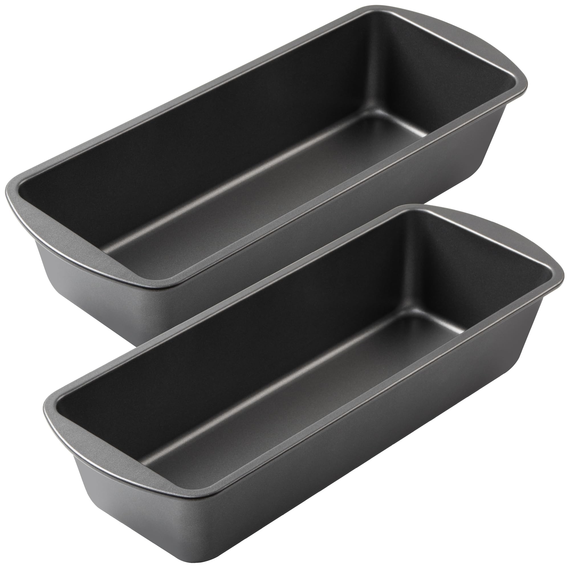 Tiawudi Extra Large Bread Pan, 13 x 5 Long Loaf Pan, Nonstick Baking Pan, Rectangular Loaf Tin, Set of 2
