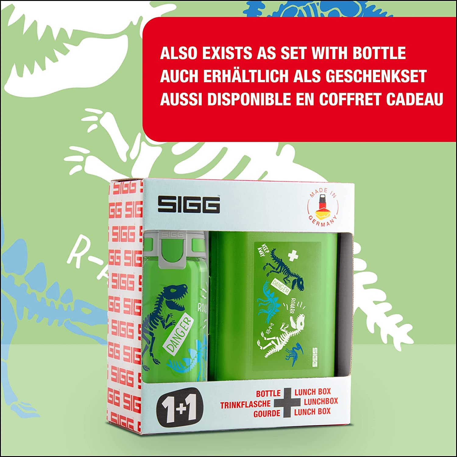 Sigg - Kids Lunch Box Viva - Made In Germany - Dishwasher Safe - Food Containers For School, Daycare - Gifts Boys, Girls