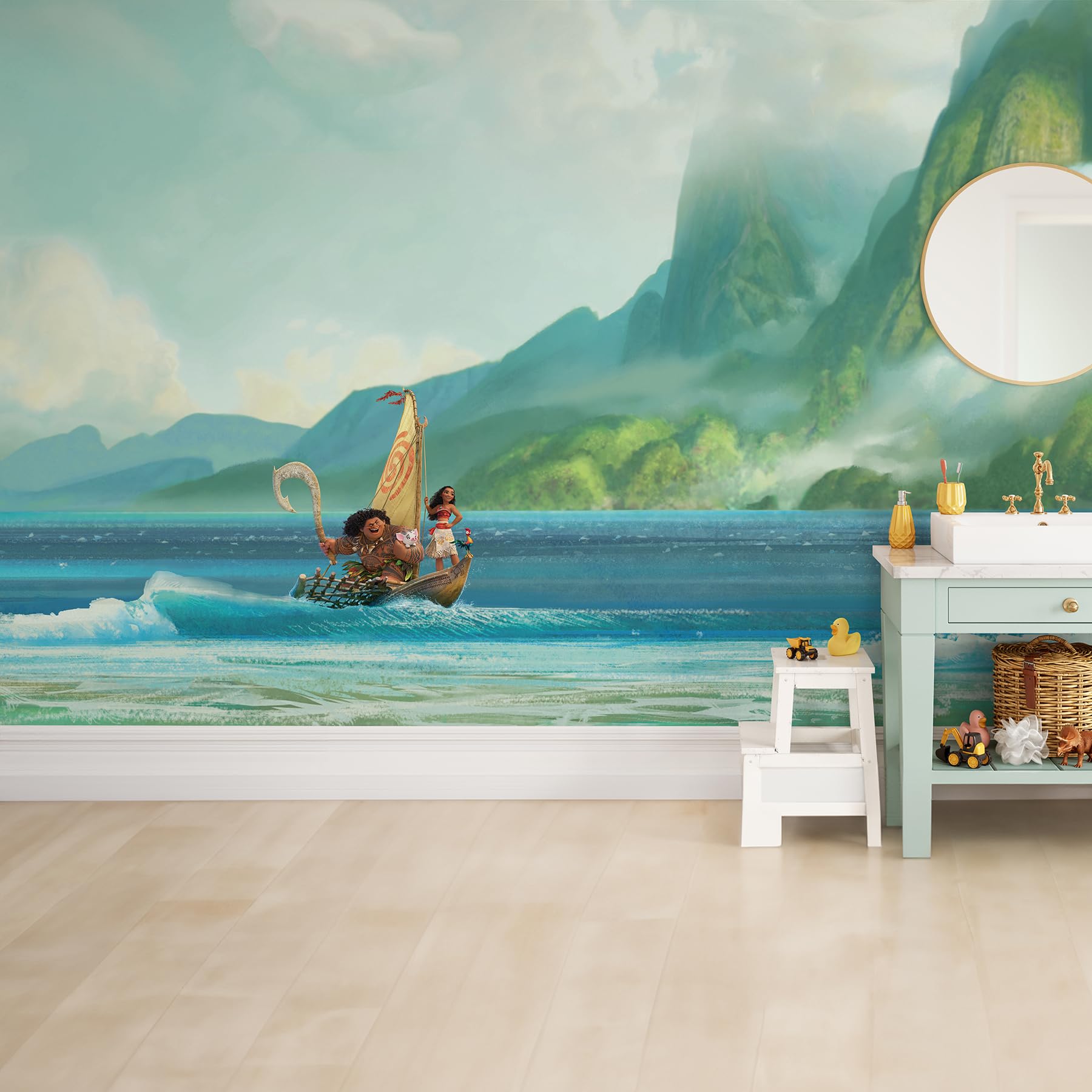 Moana Peel And Stick Wall Mural By Roommates, Rmk12366M