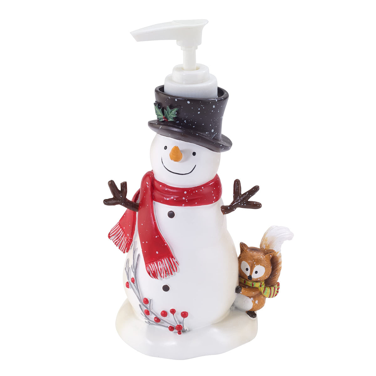 Avanti Linens - Soap Dispenser/Lotion Pump, Durable Bathroom Accessories, Guest Bathroom Essentials, Holiday Home Decor (Friends