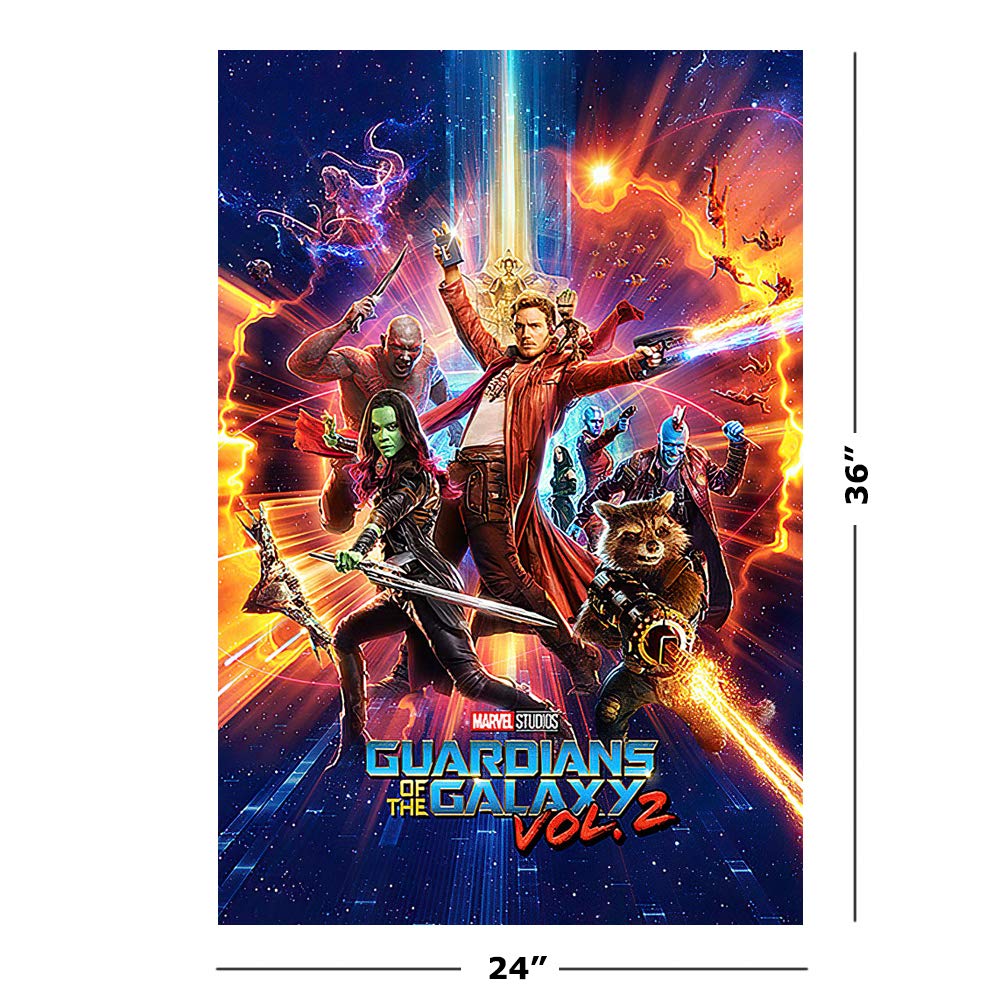 Poster Stop Online Guardians Of The Galaxy Vol. 2 - Movie Poster/Print (Regular Style/One Sheet Design) (Size 24'' X 36'')