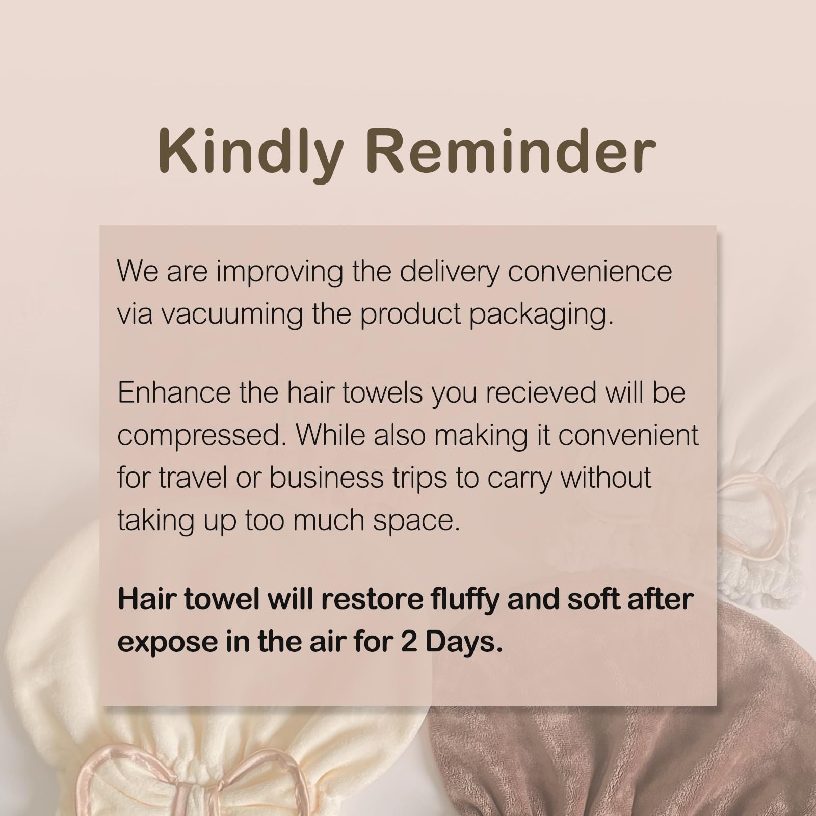 Jseng Microfiber Hair Towel Caps for Wet Hair with Cute Bowtie, 3Packs Fast Drying Hair Towel Caps for Long Curly Hair Women
