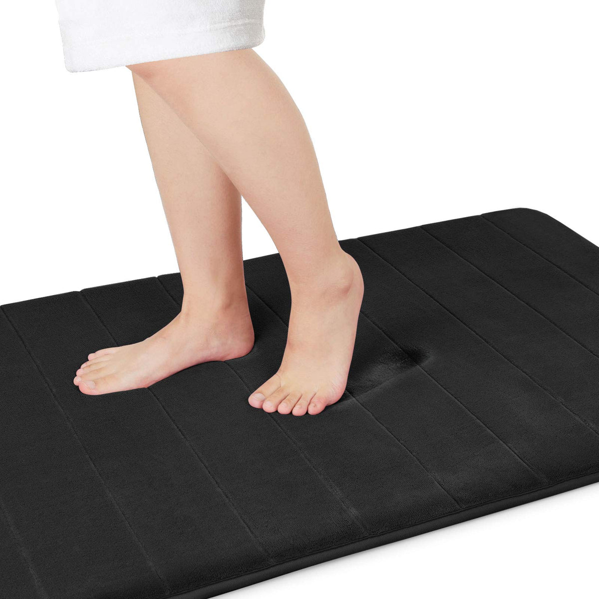 Yimobra Memory Foam Bath Mat Large Size 36.2 X 24 Inches, Soft And Comfortable, Super Water Absorption, Non-Slip, Thick, Machine