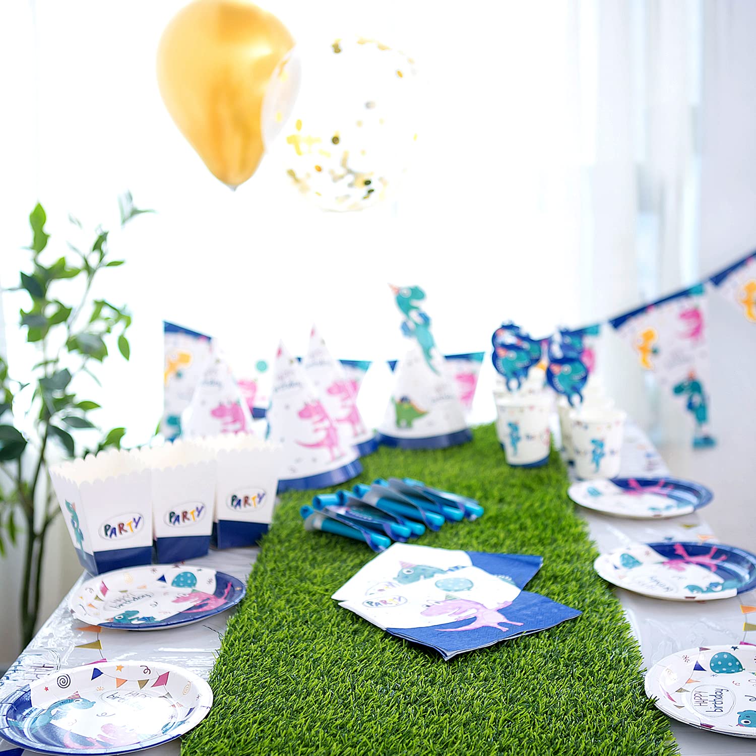 14 '' X 72 '' Artificial Grass Table Runner, Perfect For Parties, Birthdays, Restaurant Decoration, Bridal And Baby Showers, Spr
