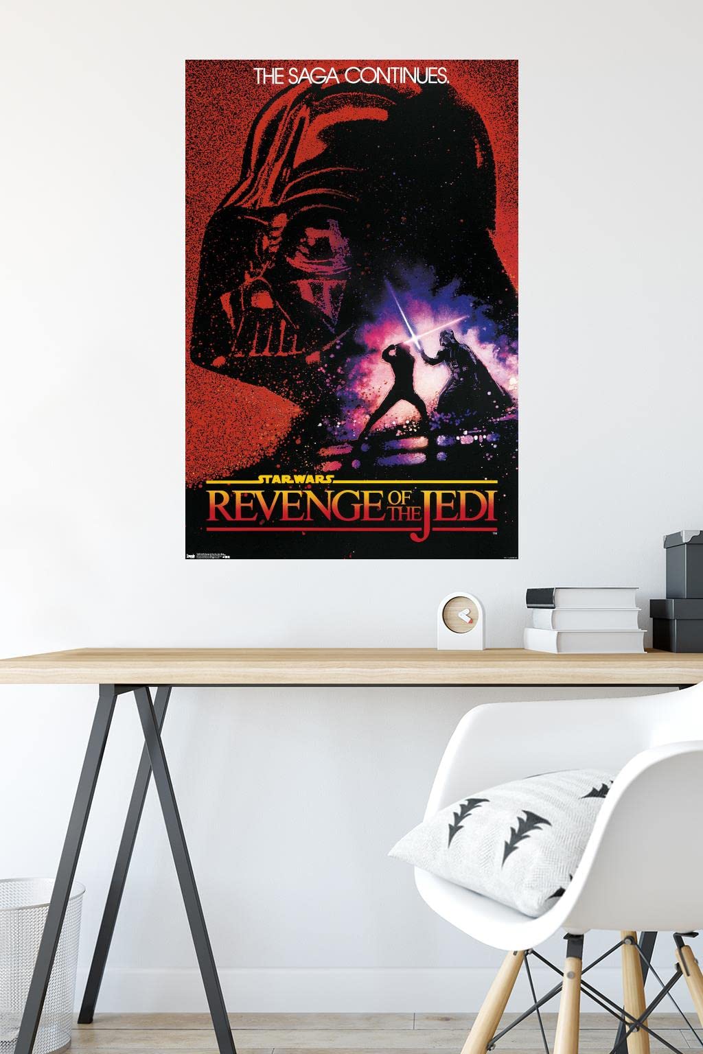 Trends International 24X36 Star Wars: Revenge Of The Jedi - One Sheet Wall Poster, 24'' X 36'', Unframed Version