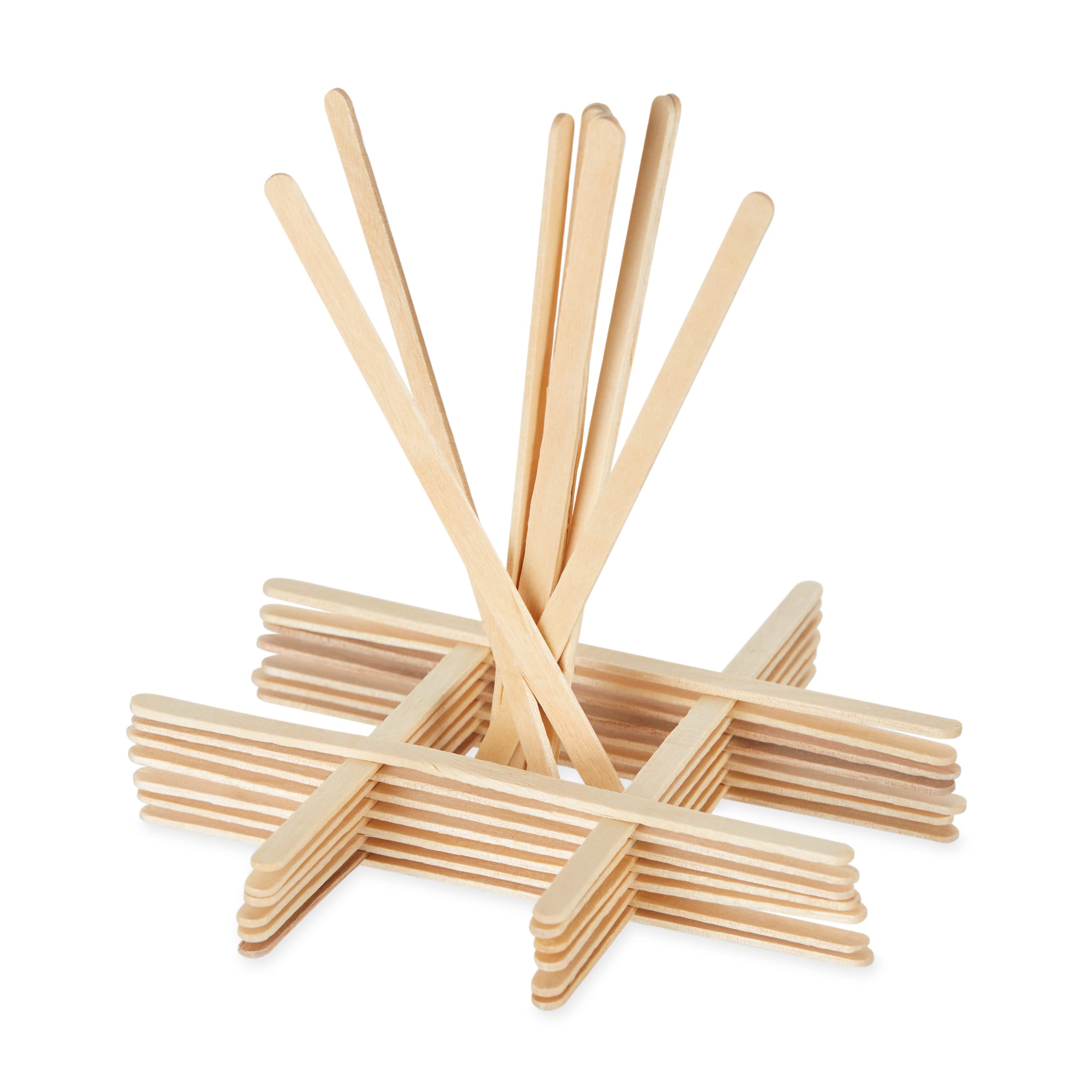 Perfectware Wooden Coffee Stirrers. 5.5 Inches In Length. Pack Of 100