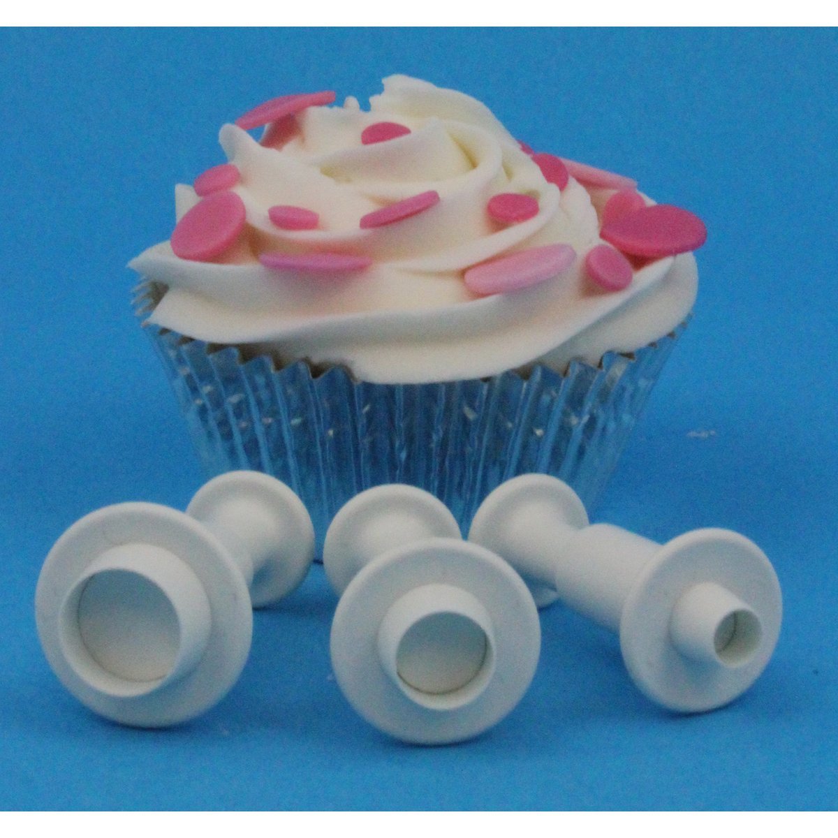 Pme Plunger Cutters, Miniature Round, 3-Pack